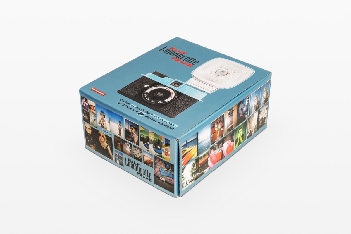 Lomography Half Frame Lomourette Camera - Vintage Style 35mm Film Camera for Creative Photography | Perfect for Travel, Street & Retro Photography