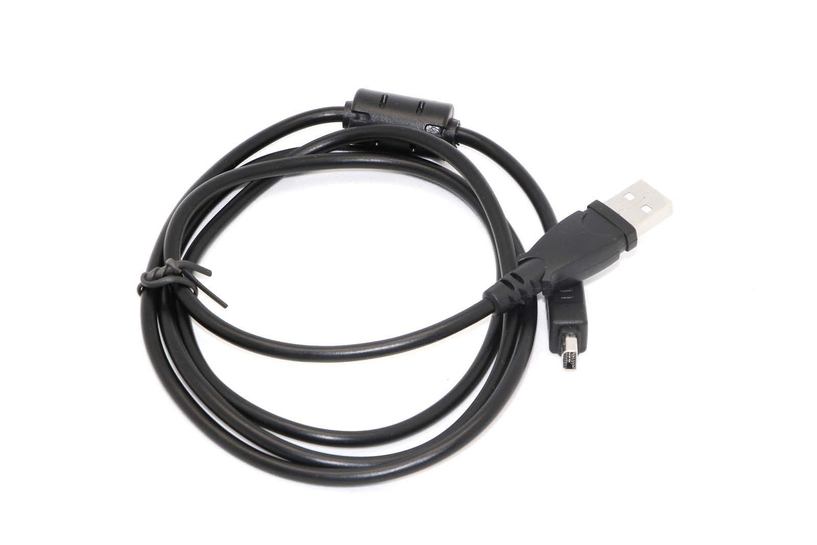 5ft Extra Long USB DC Battery Charger & Data Sync Cable for Olympus Stylus TG-830 iHS Camera - Perfect for Travel Photography & Outdoor Adventures