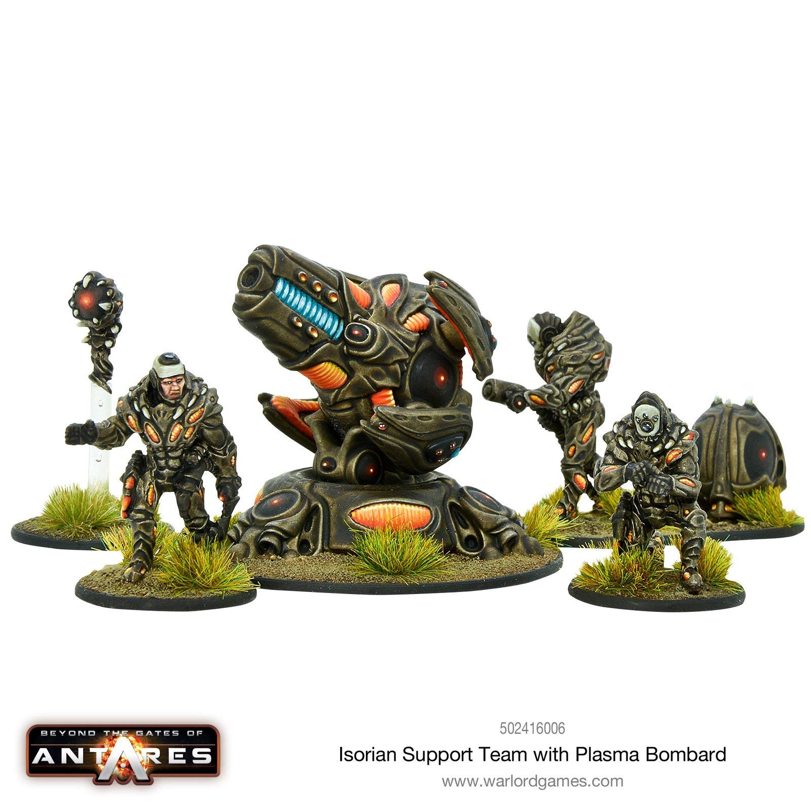 Warlord Games Isorian Support Team with Plasma Bombard SW - Sci-Fi Wargaming Miniatures for Tabletop Battles & Strategy Games