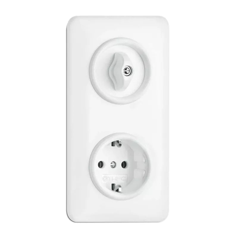 Eluttag Simple Square Duroplast - Durable and Stylish Electrical Outlet Cover for Home, Office, and Commercial Use