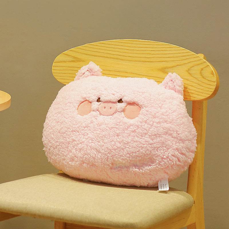 CushPals: Soft Plush Chair Cushion for Office & Gaming - Comfortable Seat Pillow for Desk, Home, and Car Use