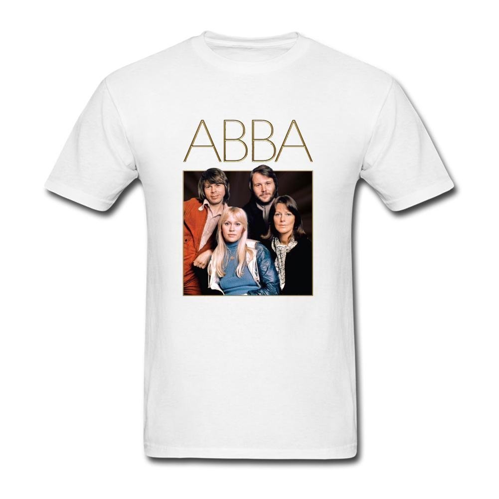 Men's ABBA Fan Art Graphic T-Shirt - Vintage Band Tee for Music Lovers | Casual Wear, Concerts & Gift Ideas