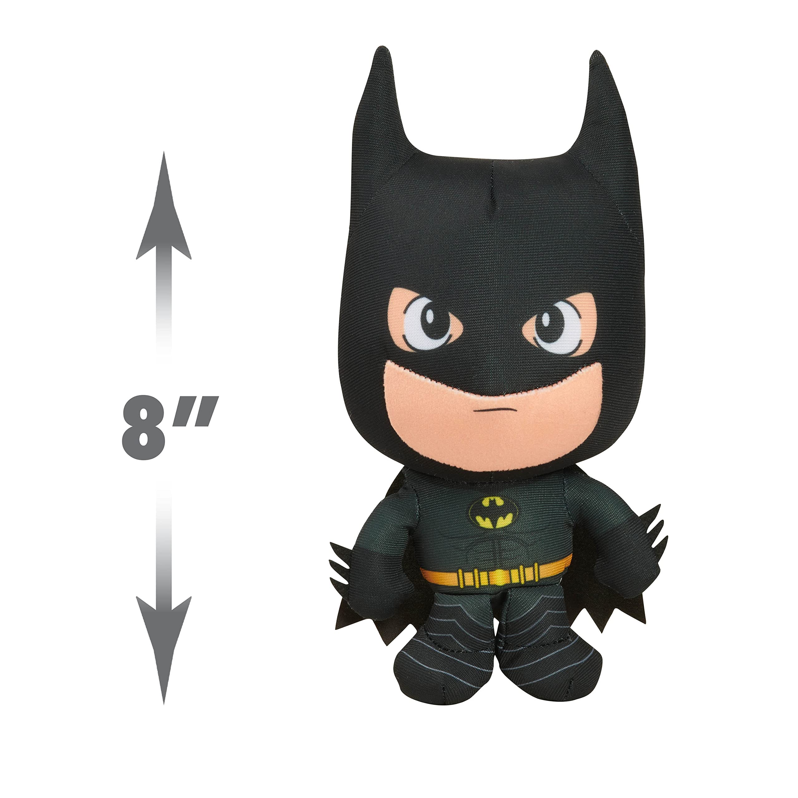 The Flash Movie 7-Inch Plush Toys 3-Pack - Includes The Flash, Batman & Supergirl - Soft Stuffed Animals for Kids Ages 3+ by Just Play - Perfect for Playtime, Collecting & Superhero-Themed Gifts