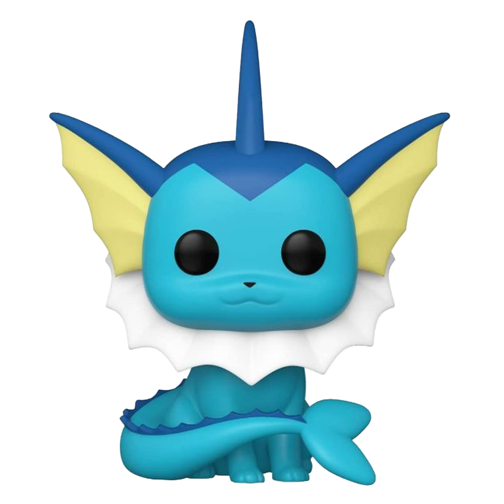 Funko Pop! Games Pokemon Vaporeon Vinyl Figure - Collectible Gaming Merchandise for Pokemon Fans | Perfect for Display, Gifts, and Anime Collections