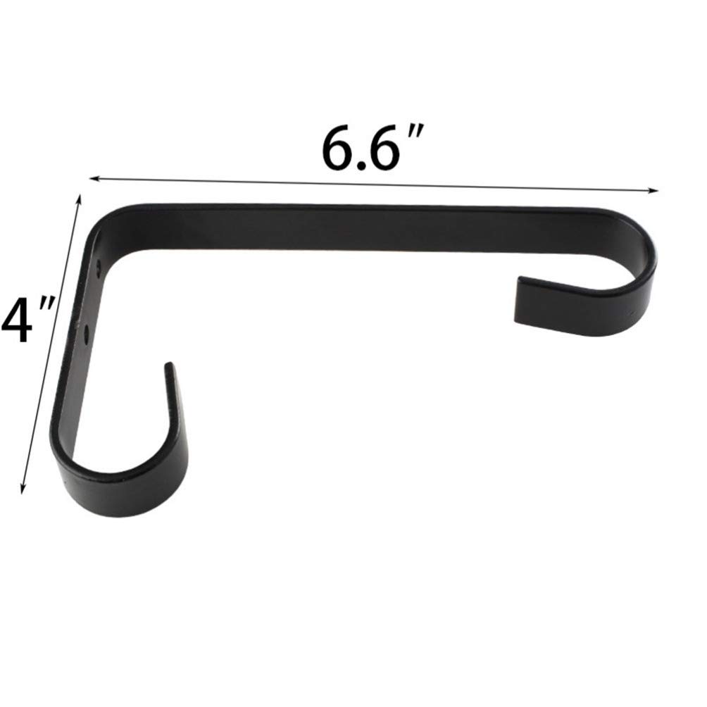 90 Pack Wall Hanging Hooks - Heavy Duty Iron Bird Cage Hooks, Plant Hangers & Garden Brackets for Indoor/Outdoor Decor, Bird Feeders, Flower Pots & Hanging Baskets