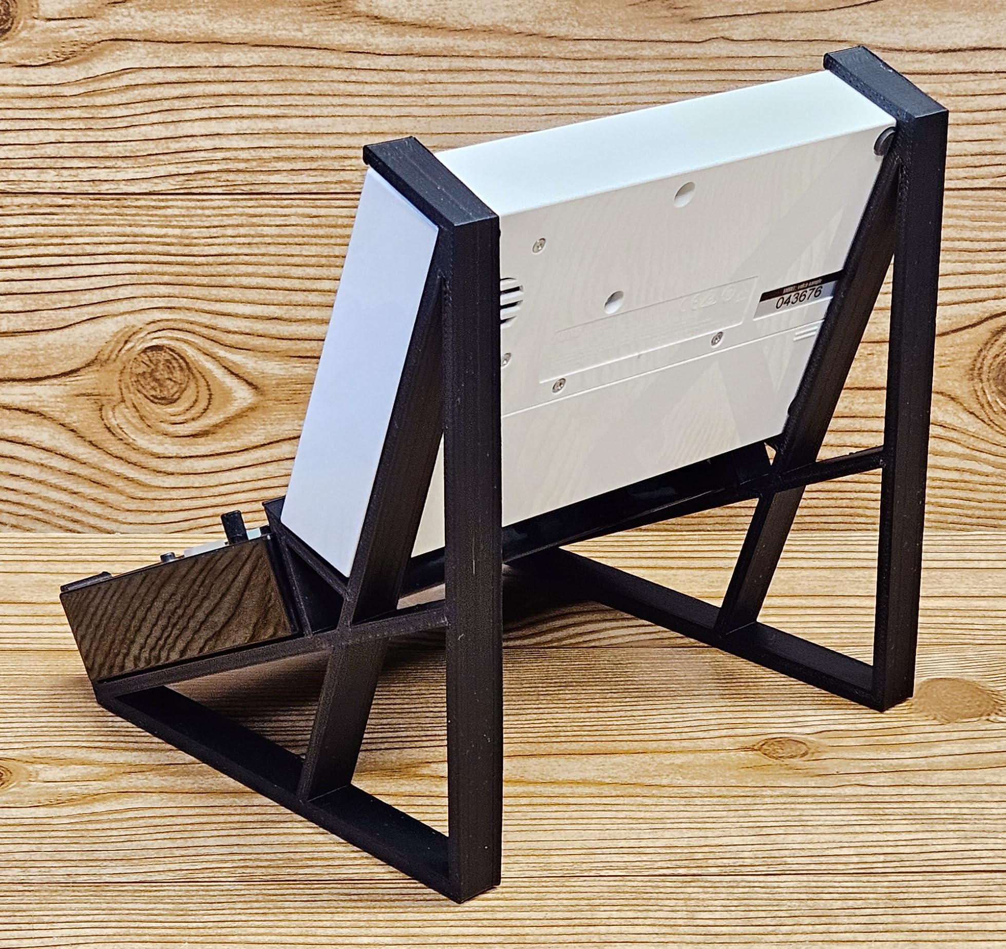 2 Tier Black Desktop Stand for Korg Volca Beats, Bass, FM, Keys, Nubass, Loop & Sampler - Sturdy Synthesizer & Drum Machine Organizer - Perfect for Music Production & Live Performances