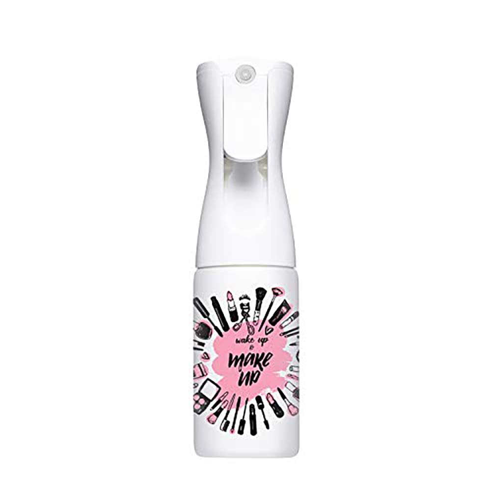 Refillable Airless Aerosol Water Dispenser - Super Fine Mist Spray Bottle for Plants, Pets, Hair & Makeup | Perfect for Hydrating Indoor Plants, Grooming Pets, Styling Hair & Cosmetic Application (Pink)