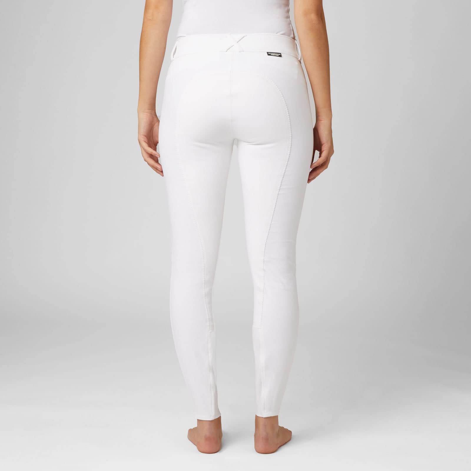 HORZE Grand Prix Women's Classic Full Seat Dressage Breeches - Comfortable Equestrian Riding Pants for Dressage & Horseback Riding