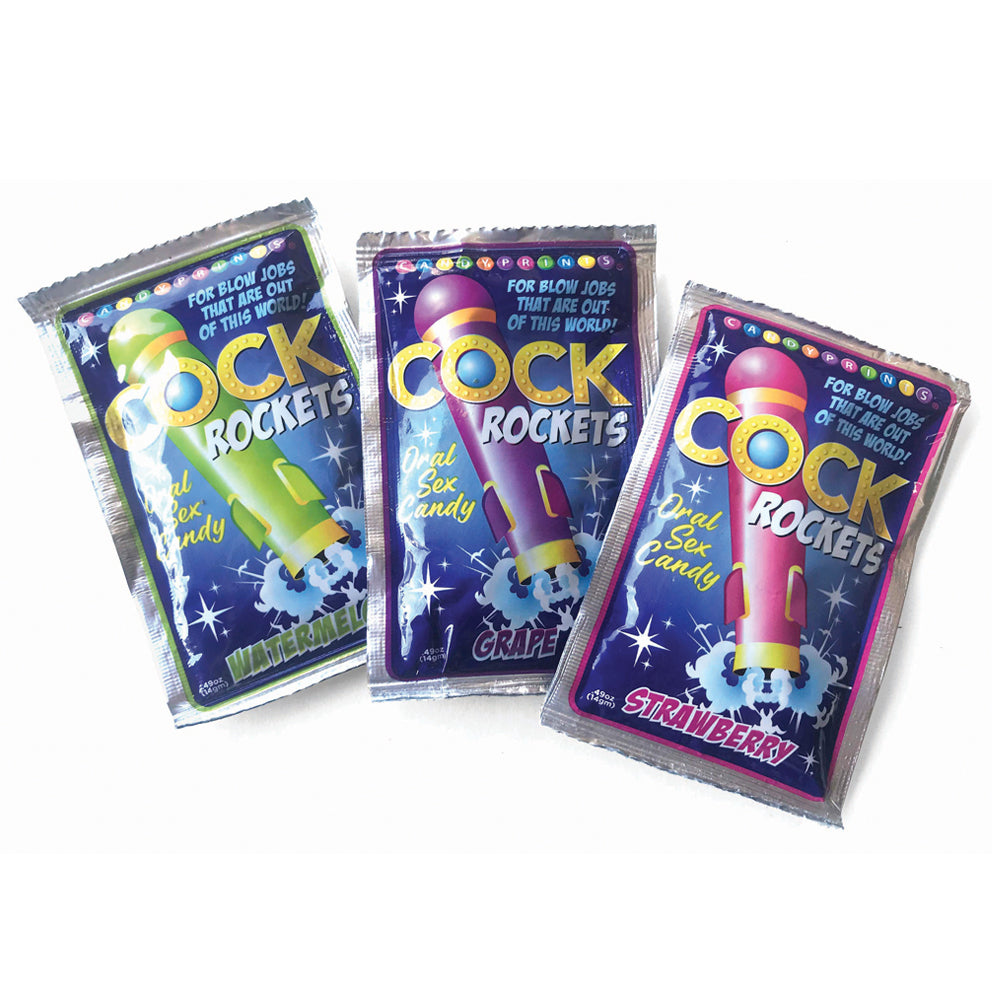 Best Oral Sex Popping Candy - Cock Rockets for Couples & Adult Fun - Sweet & Exciting Sensation for Romantic Nights & Spicy Moments