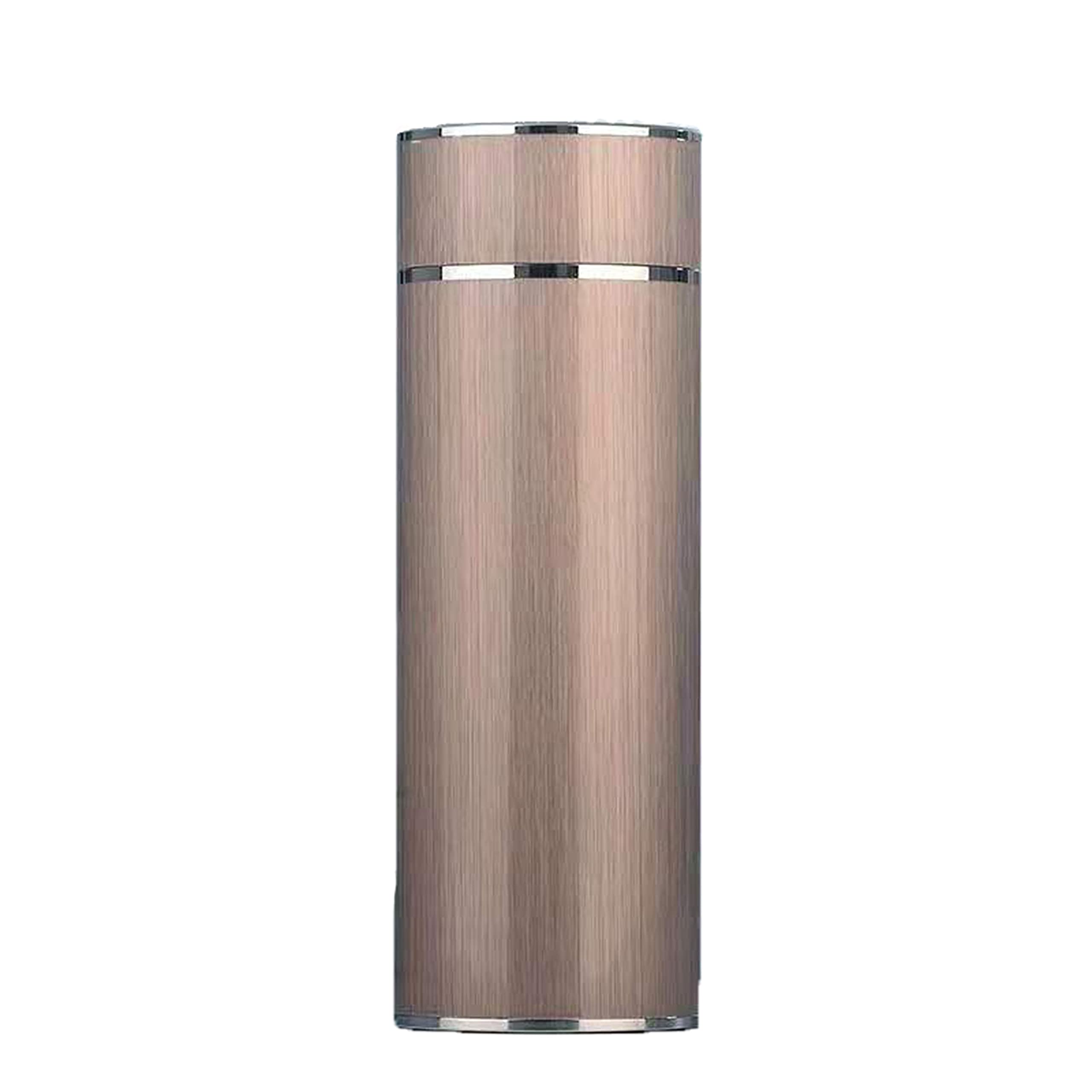 999 Pure Silver Insulated Thermos Mug - Tea Maker, Cold Brew Coffee Bottle & Matcha Shaker - Eco-Friendly Travel Mug with Insulated Sleeve (Brown) - Perfect for Office, Camping & Outdoor Activities