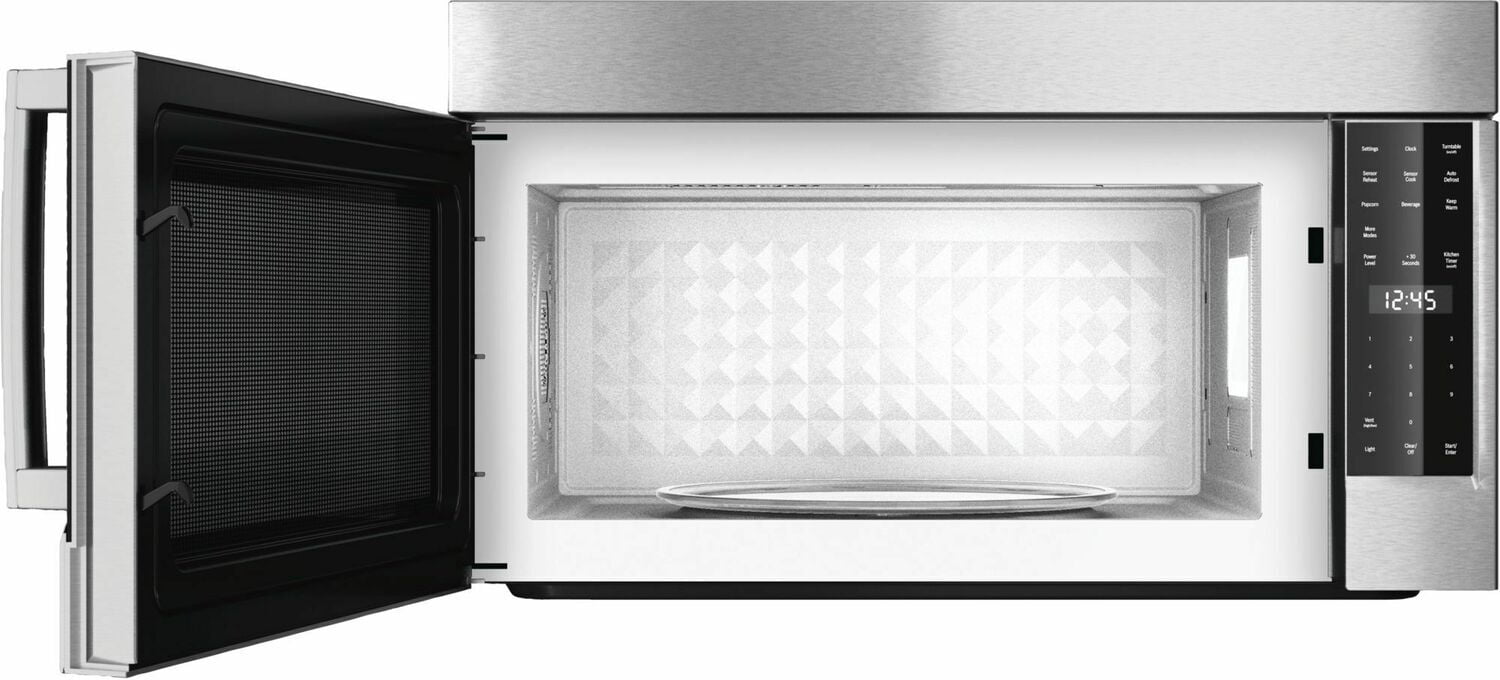 Bosch HMV5053U 500 Series Over-the-Range Microwave Oven - 1.6 cu. ft. Capacity, Stainless Steel, Sensor Cooking - Perfect for Modern Kitchens & Small Spaces