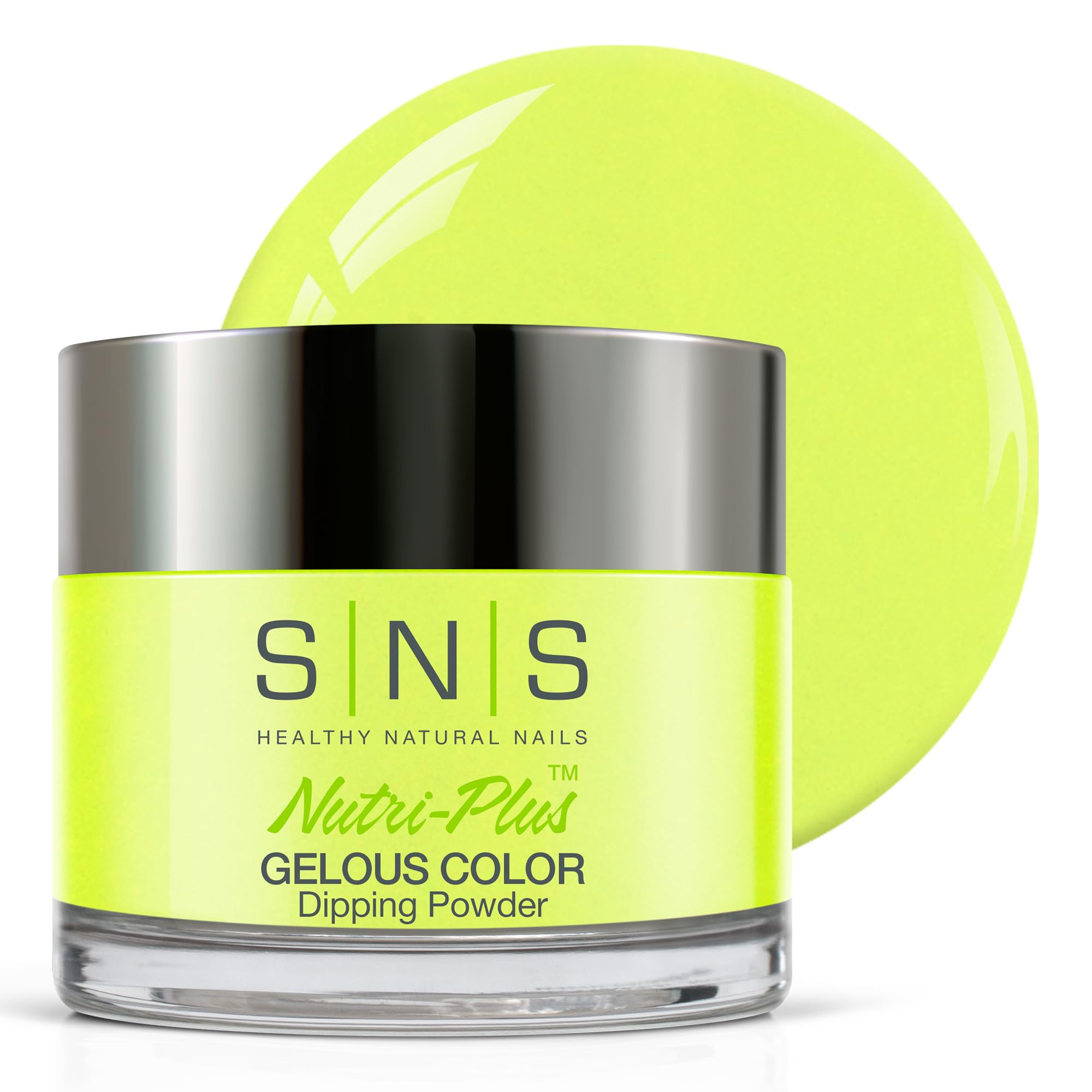 Belvedere Lookout Yellow Cream SNS Nail Dip Powder - Long-Lasting 14 Day Gelous Dipping System - Low Odor, No UV Lamp Required - 1oz Professional Salon Quality Nail Color for Manicures & Pedicures at Home