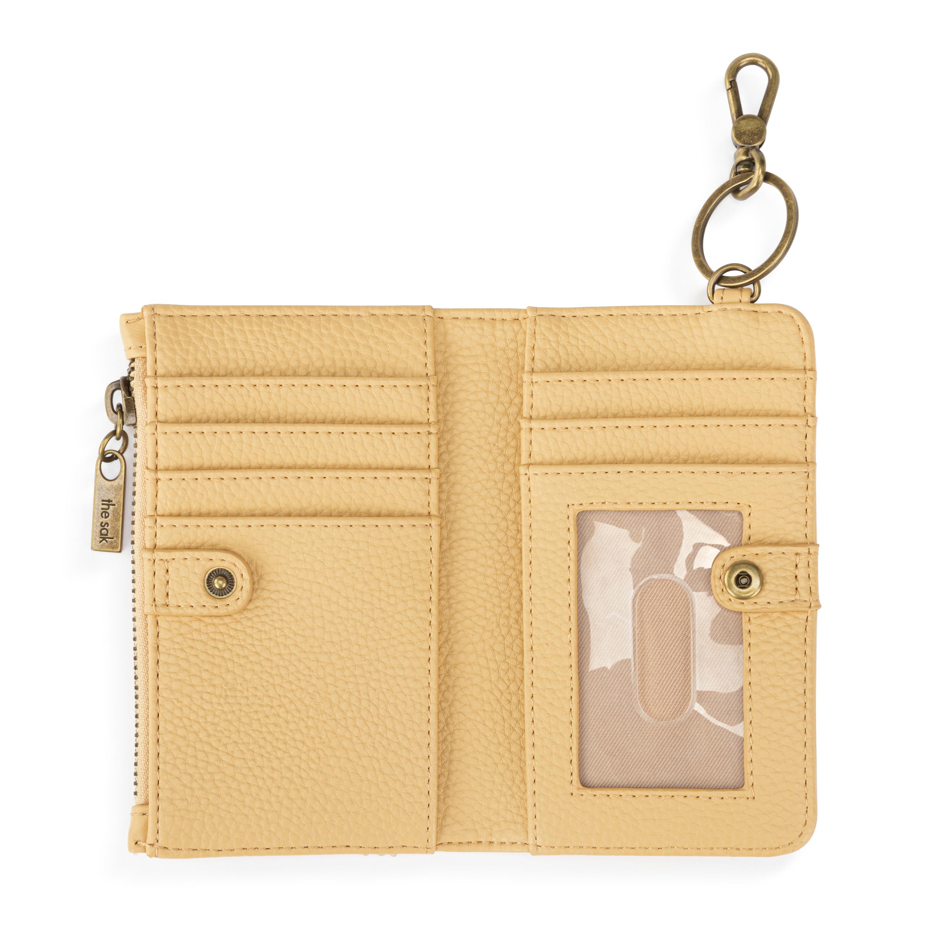 Premium Encino Essential Wallet - Genuine Leather Buttercup Design for Men & Women | Slim RFID Blocking Bifold Wallet for Everyday Use, Travel & Business
