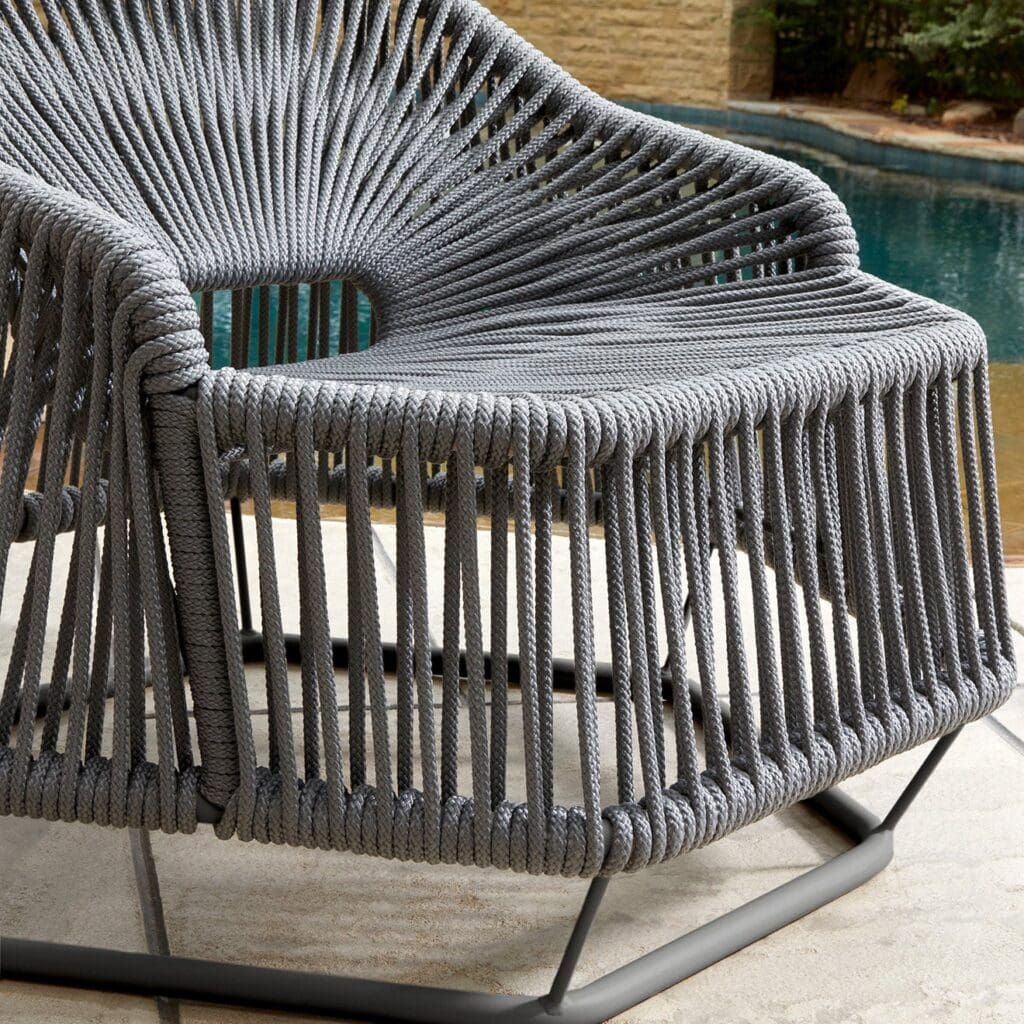 Hexagon Arm Chair by Cyan Design - Modern Grey Accent Chair for Living Room, Bedroom, or Office (Model 11822)