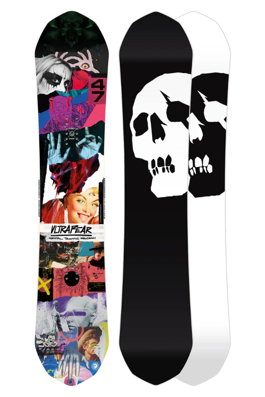 CAPiTA Ultrafear Snowboard 2025 - High-Performance Freestyle Snowboard for Men & Women | Perfect for Park, Pipe & All-Mountain Riding