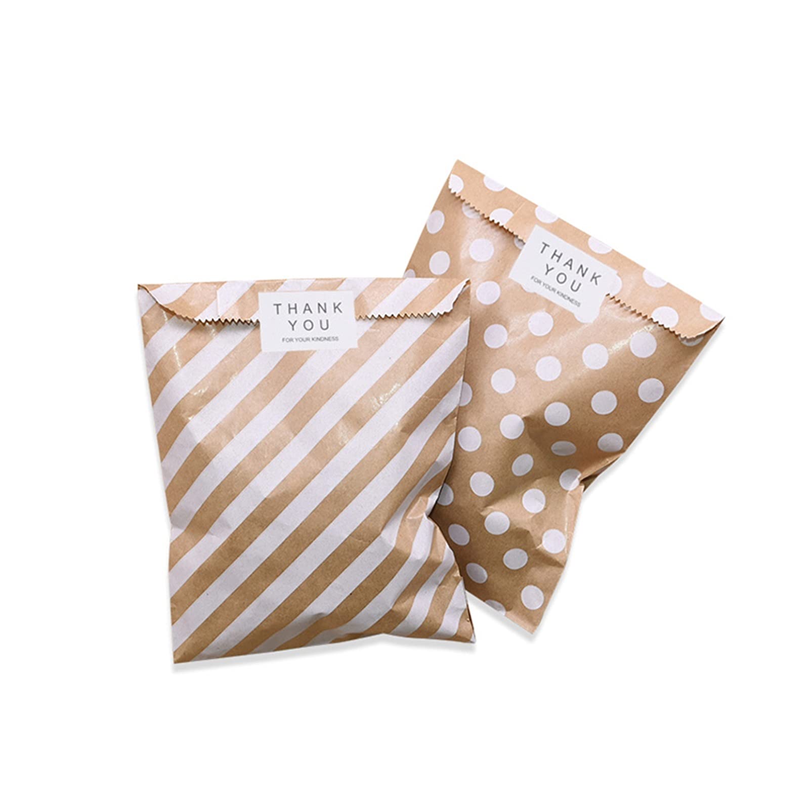 Eco-Friendly Paper Gift Bags for Birthday Party, Dessert, Candy & Snack Packaging - Floral Design | Perfect for Party Favors, Wedding Treats & Holiday Gifting