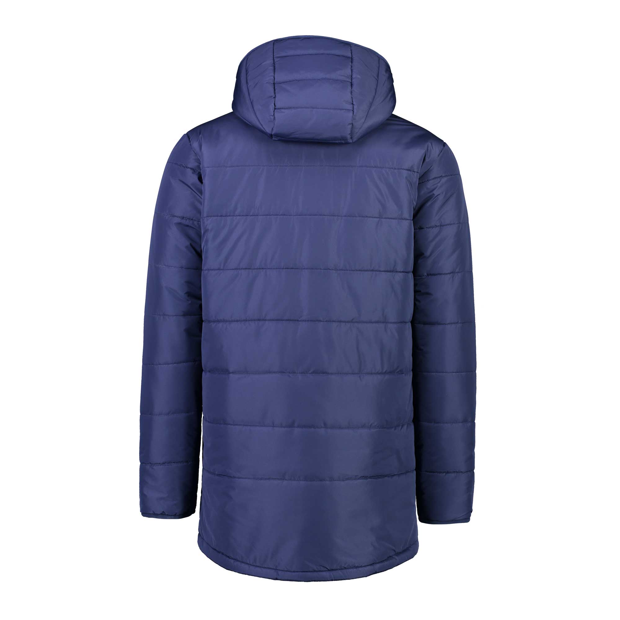 Men's FC Padded Jacket - Lightweight Winter Coat with Water-Resistant Shell, Navy Blue - Perfect for Outdoor Activities & Casual Wear