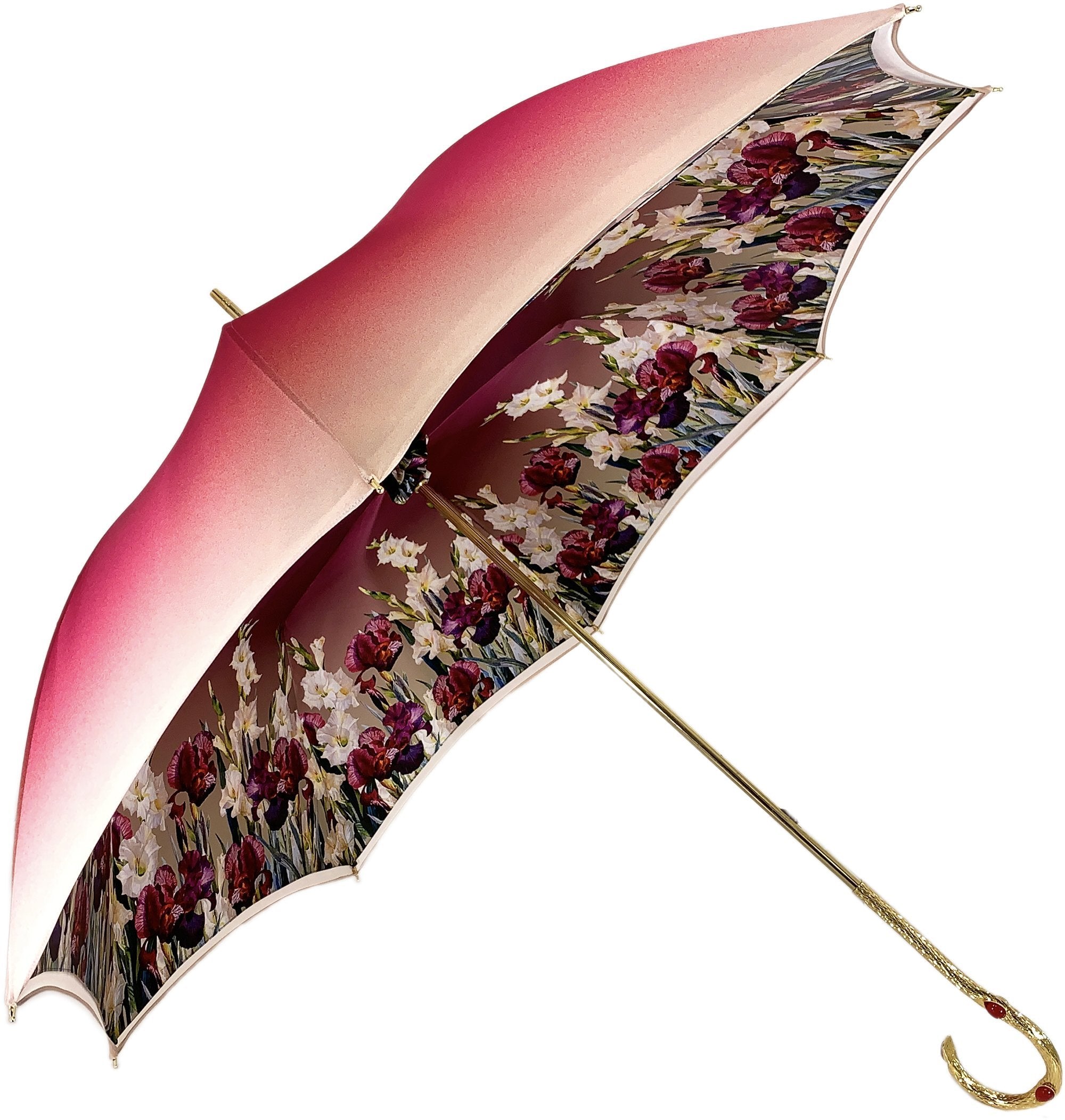 Luxury Poppies Umbrella - Waterproof Windproof Compact Folding Umbrella with Automatic Open/Close, Stylish Floral Design for Women & Men | Perfect for Rainy Days, Beach, Travel & Outdoor Activities