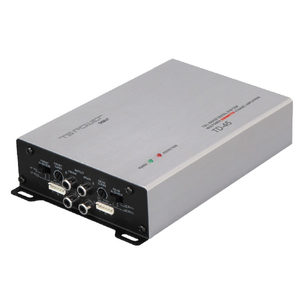 NESA TD 45 1200W 4 Channel Micro Amplifier - High Power Car Audio Amp for Home Theater, DJ Setup & Professional Sound Systems