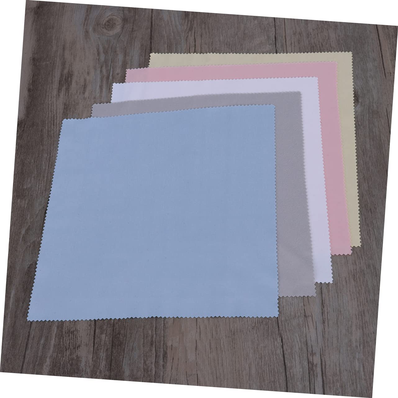 Homoyoyo Microfiber Cleaning Cloths 25 Pack - 17.5x14.5cm Ultra Soft Lint-Free Cloths for Eyeglasses, Sunglasses, Camera Lenses, Phone Screens & Electronics - Perfect for Home, Office, Travel & Car Cleaning