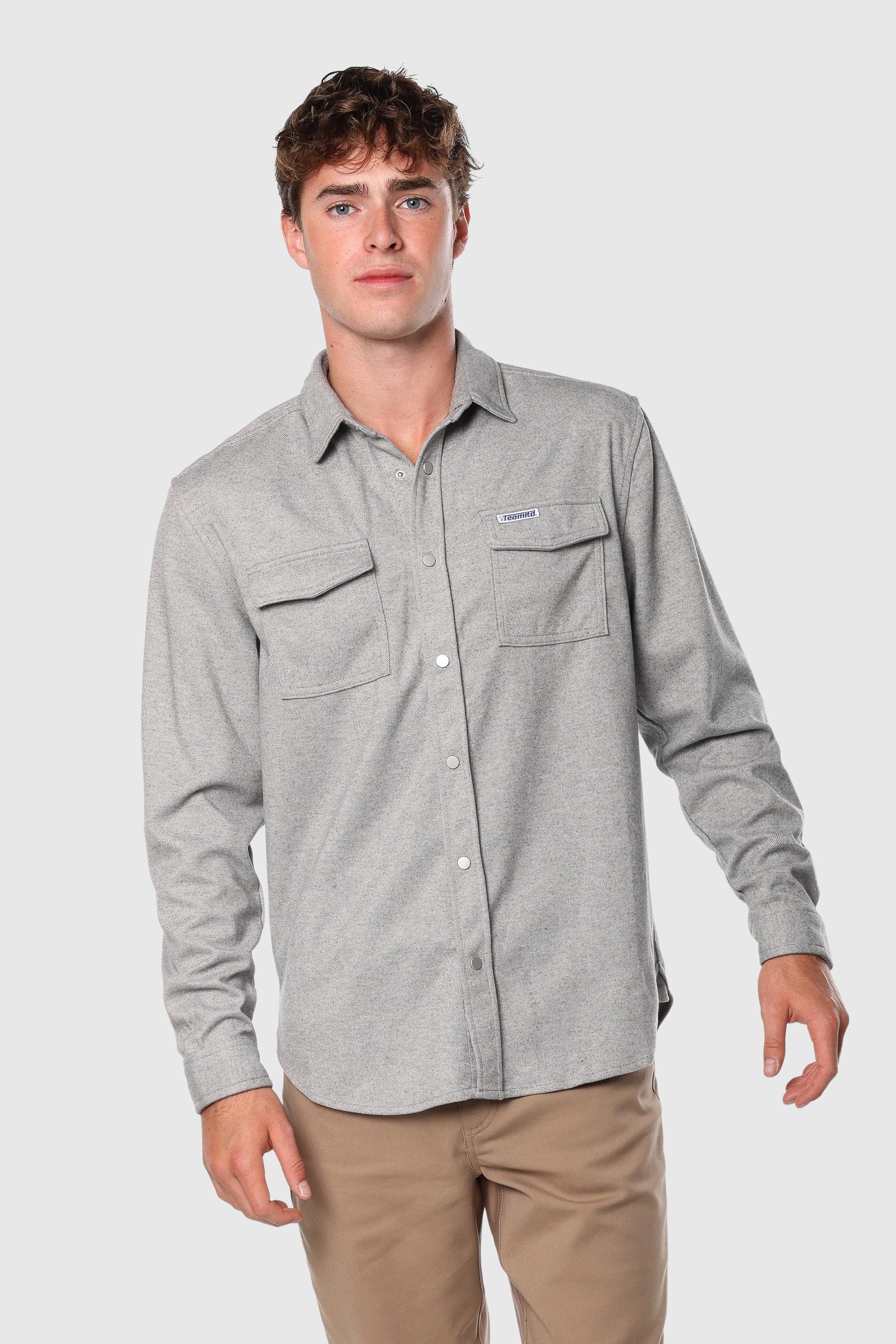 Stylish Men's Flex Button-Up Shirt - Comfortable & Breathable for Casual Wear, Office & Outdoor Activities
