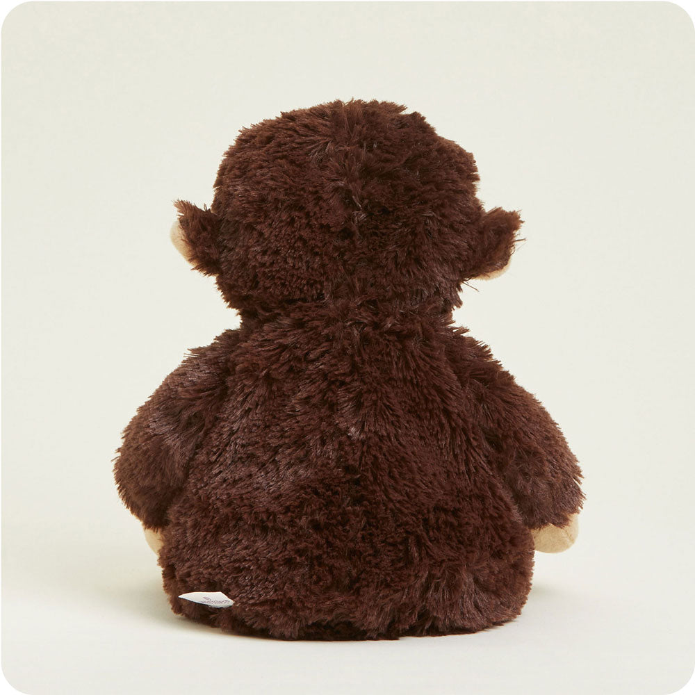 Chimp Warmies - Adorable Plush Stuffed Animal with Microwavable Heat Pack for Kids & Adults - Perfect for Relaxation, Stress Relief & Comfort at Home or Travel
