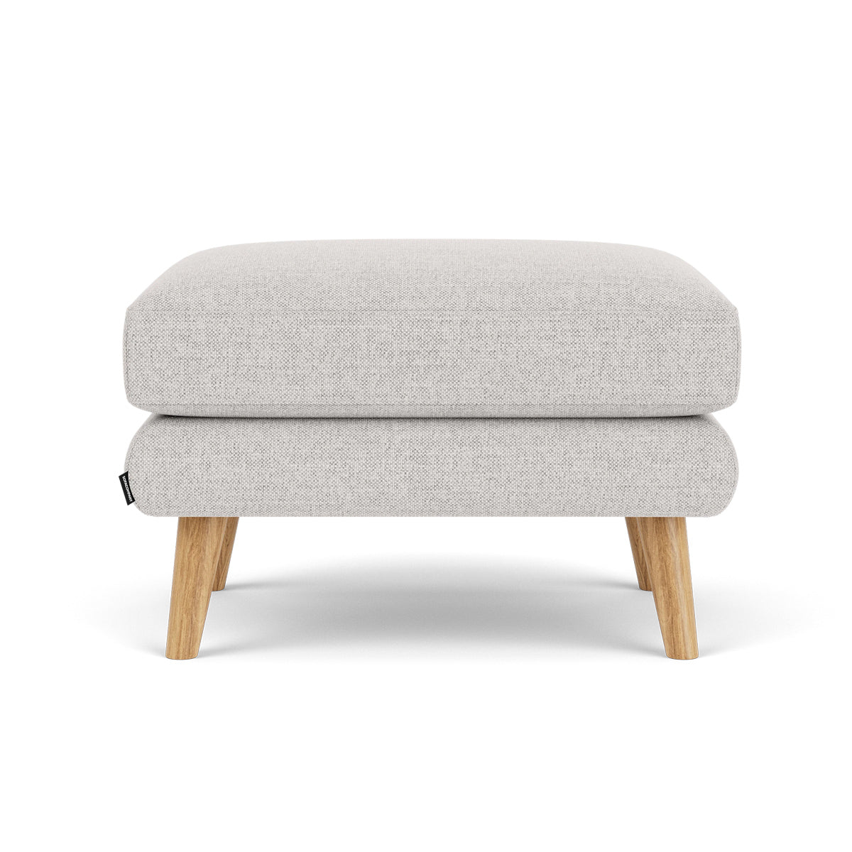 George Fabric Ottoman - Stylish and Comfortable Footrest, Storage Bench for Living Room, Bedroom, or Office - Perfect for Relaxing, Extra Seating & Home Organization