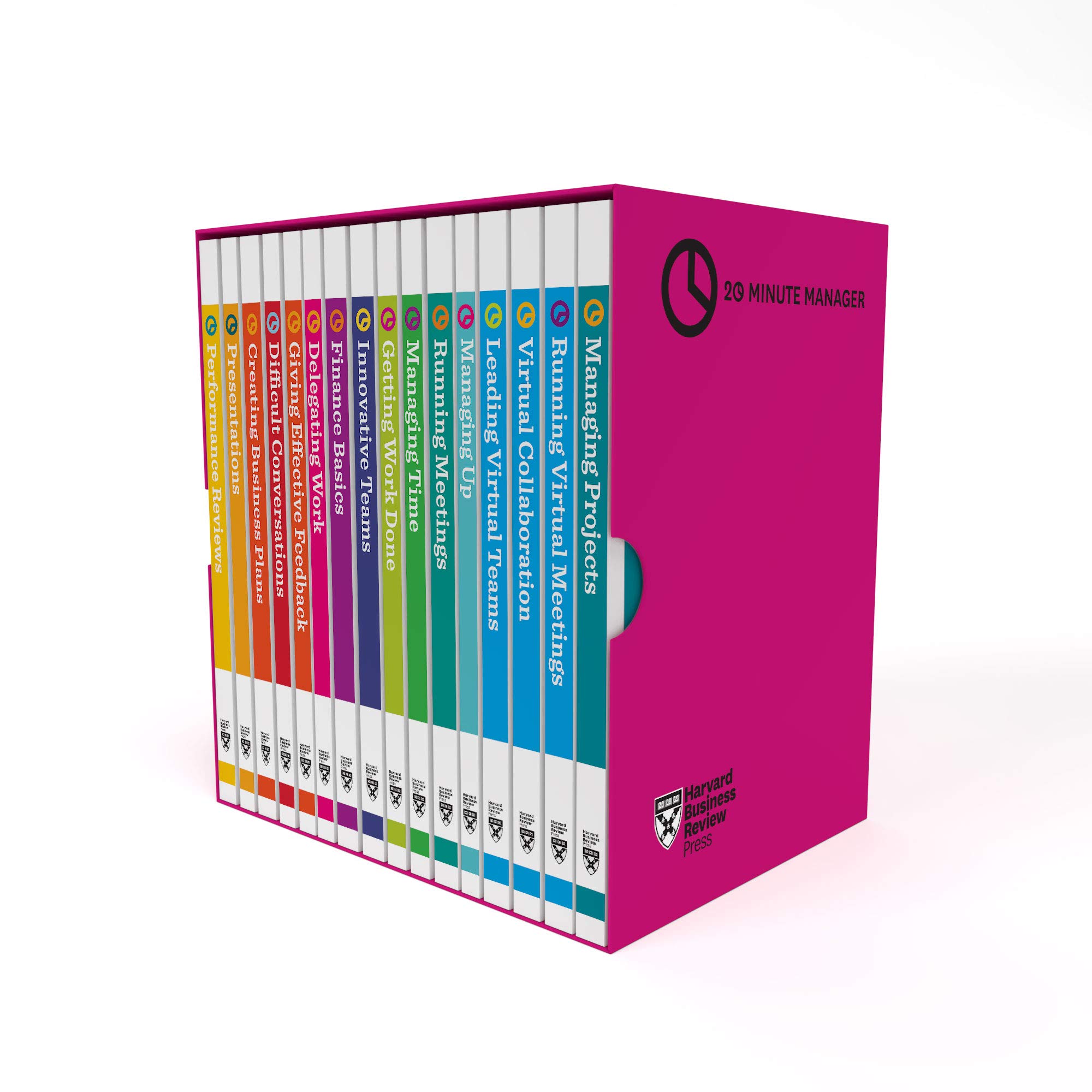 Harvard Business Review 20-Minute Manager Ultimate Boxed Set (16 Books) - Essential Business Management Books for Quick Learning - Perfect for Busy Professionals, Entrepreneurs & MBA Students