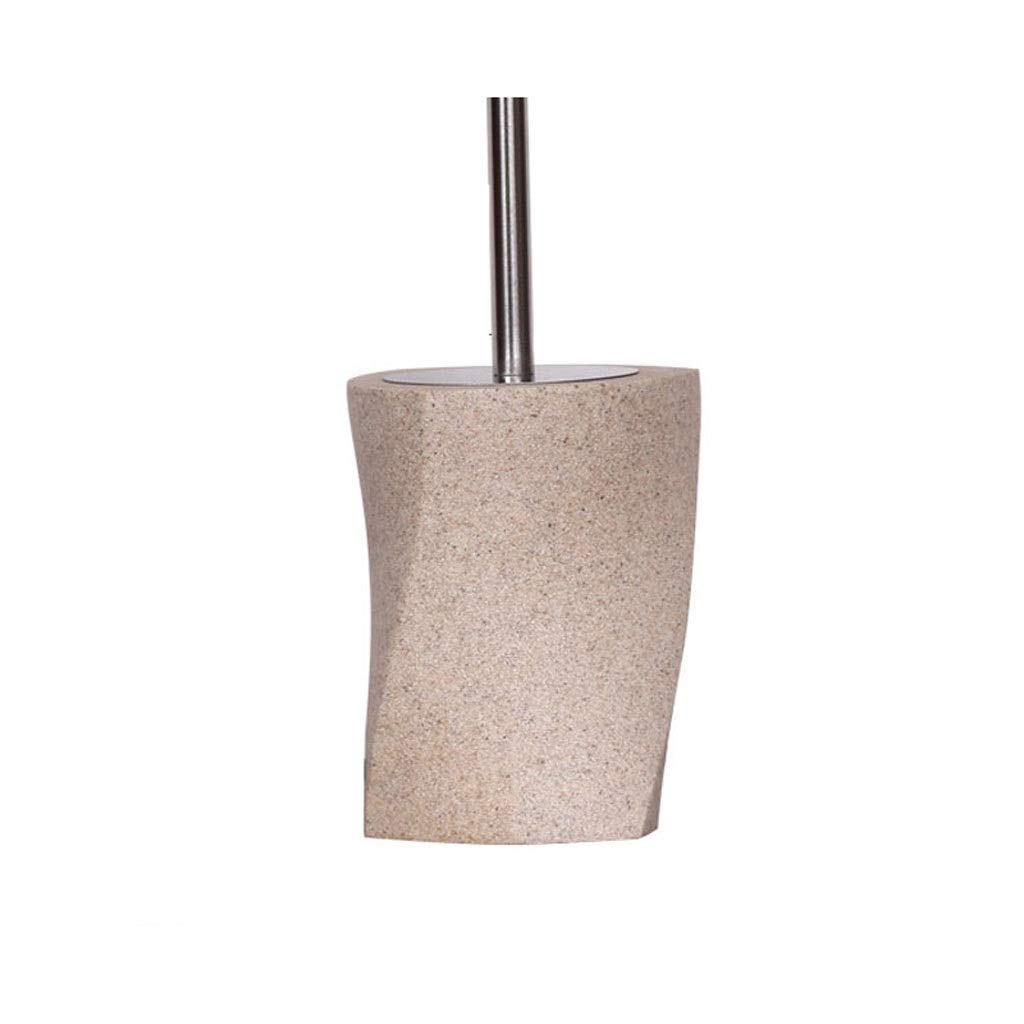 Stainless Steel Long Handle Toilet Brush Set - Durable Resin Cleaning Brush for Bathroom & Toilet Bowl | Perfect for Deep Cleaning Hard-to-Reach Areas