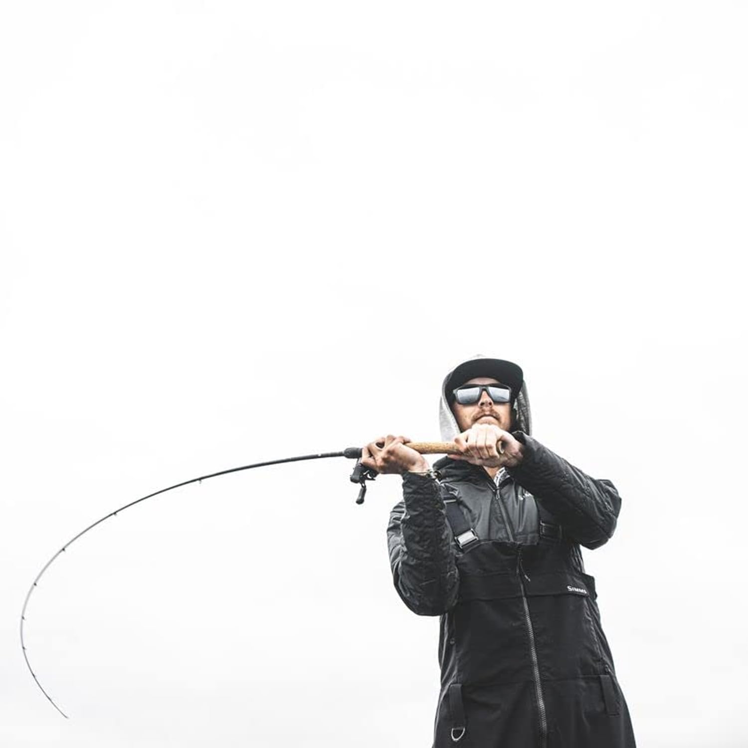 **Simms CX Waterproof Fishing Bibs for Men – Durable, Adjustable Rain Pants with Reinforced Panels & Waterproof Pockets – Ideal for Fly Fishing, Kayaking & Outdoor Adventures**