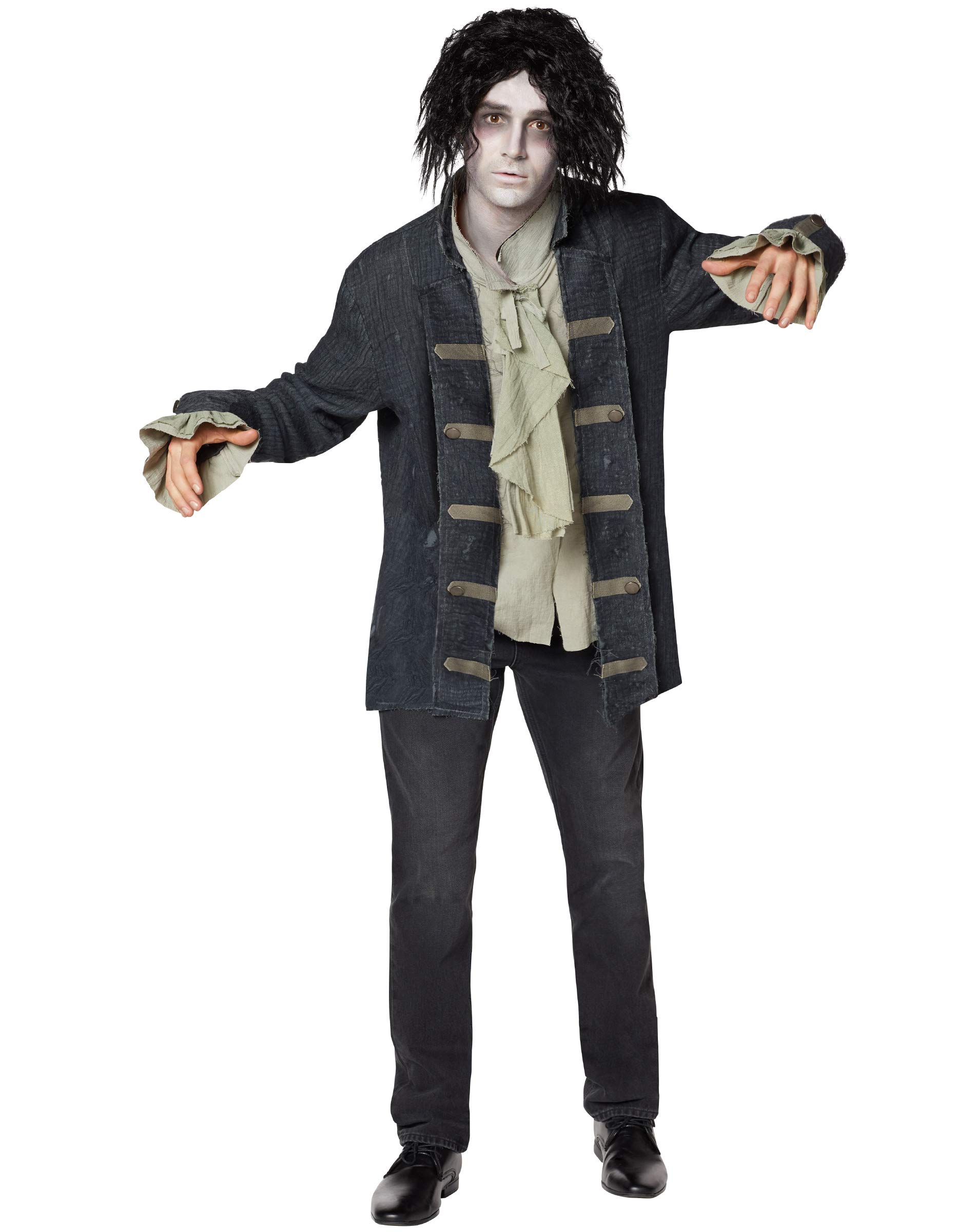 Hocus Pocus Billy Butcherson Costume - Adult Zombie Cosplay for Halloween & Disney Parties