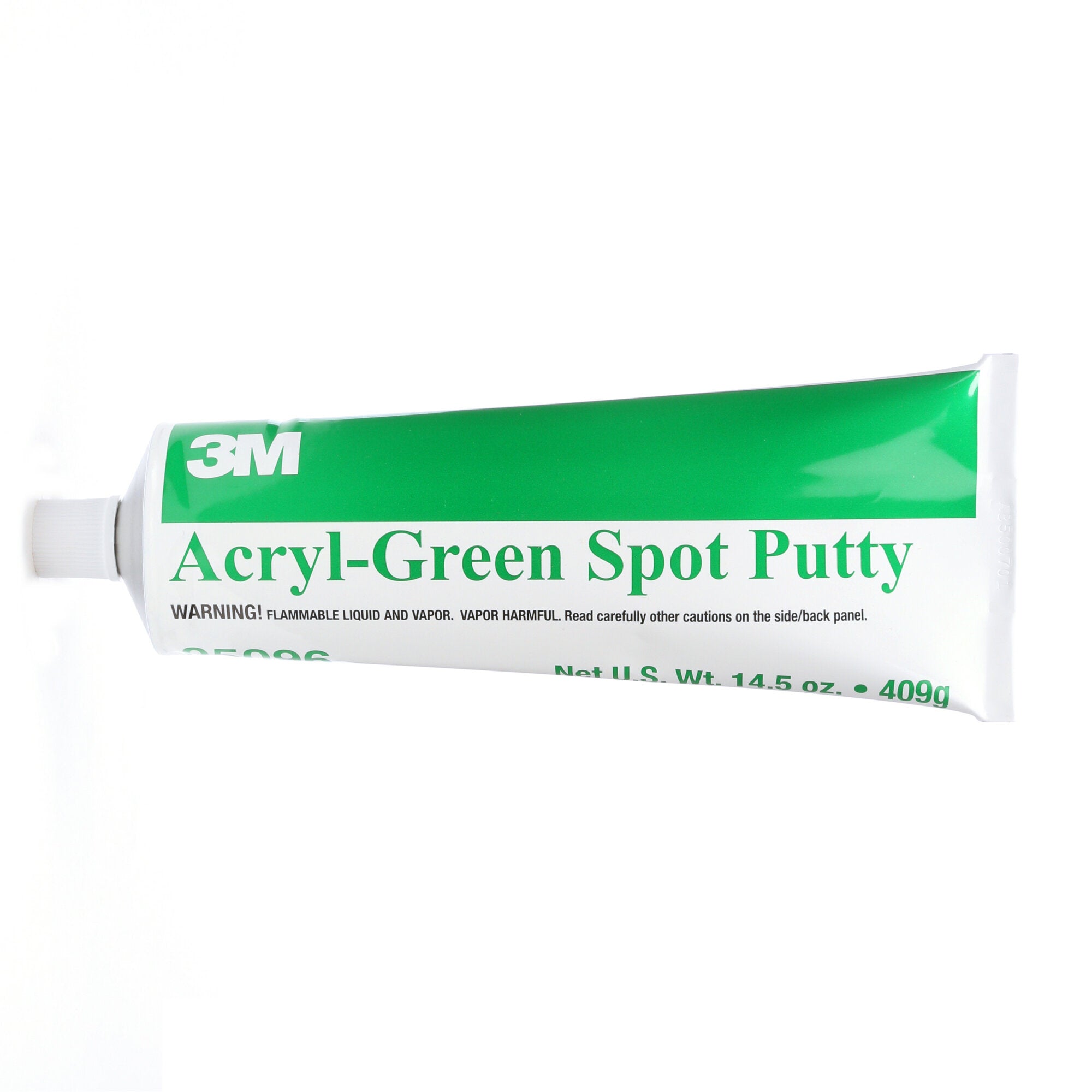 3M Acryl Putty 05096 - Green Epoxy Putty (14.5 oz) for Auto Body Repair, Metal Filling & DIY Crafts - High Strength Adhesive for Sealing Cracks & Gaps