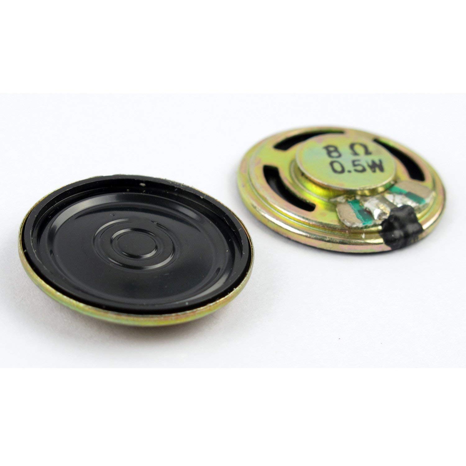 2PCS Replacement Speakers for Nintendo Game Boy Color & Game Boy Advance (GBA/GBC) - High Quality Sound Box Repair Parts for Gaming Console Restoration & DIY Projects