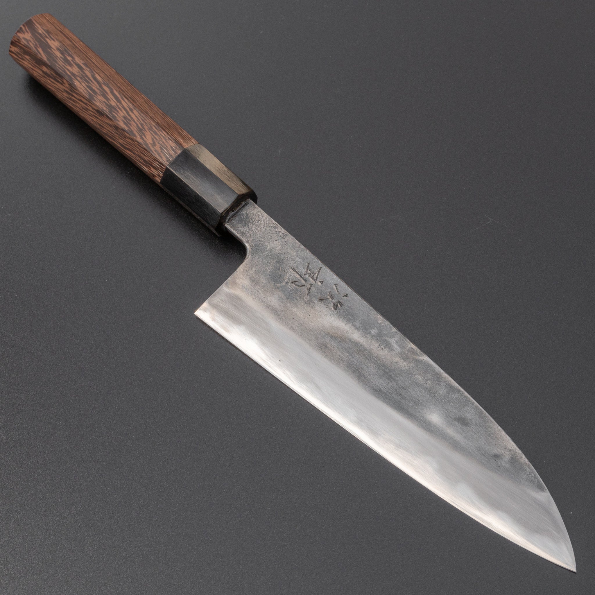 Jiro Tsuchime Petty Knife 150mm - Japanese High Carbon Steel Blade with Taihei Tagayasan Handle (#092) - Perfect for Home Chefs & Professional Sushi Preparation