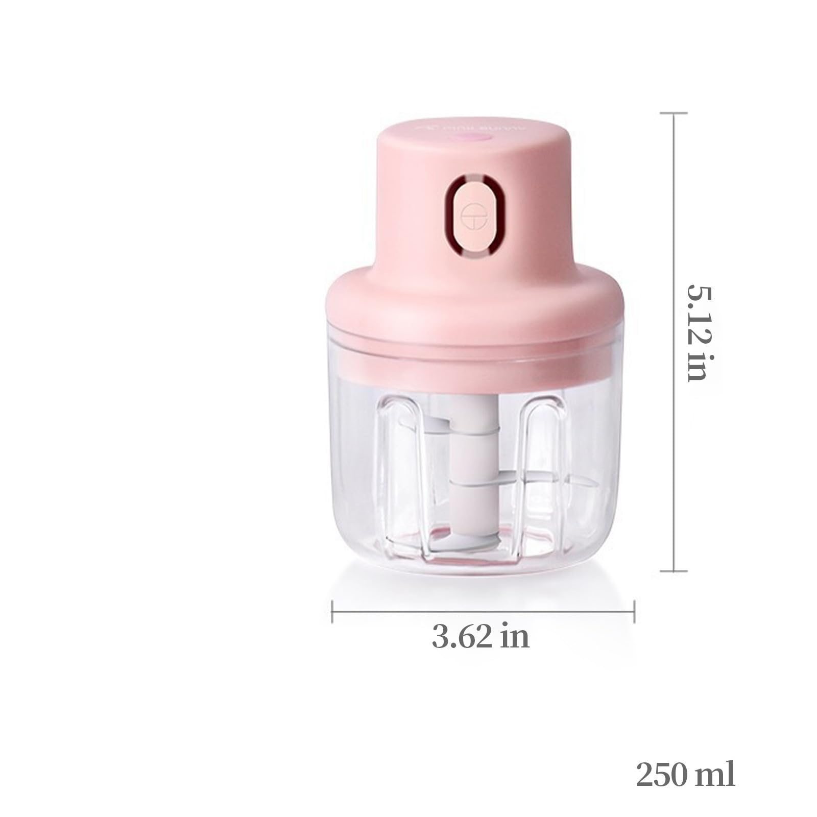 250ML Electric Baby Food Processor & Blender - Wireless Portable Food Chopper for Garlic, Veggies, Dicing, Mincing & Puree | Baby Food Maker & Household Grinder | Perfect for Homemade Baby Food, Smoothies & Meal Prep