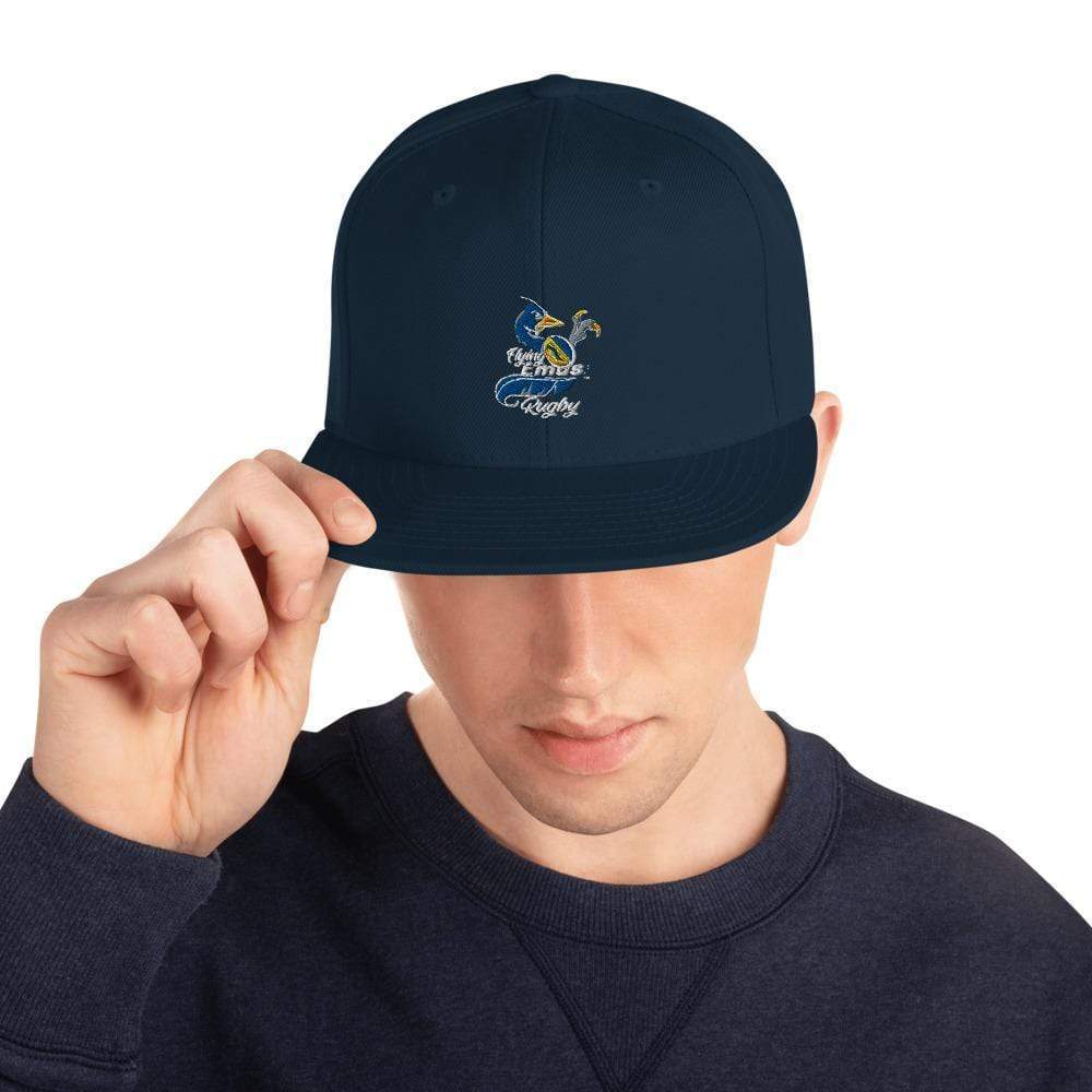 Flying Emus Snapback Hat - Adjustable Baseball Cap for Men & Women - Trendy Casual Streetwear - Perfect for Outdoor Sports, Concerts, and Everyday Fashion