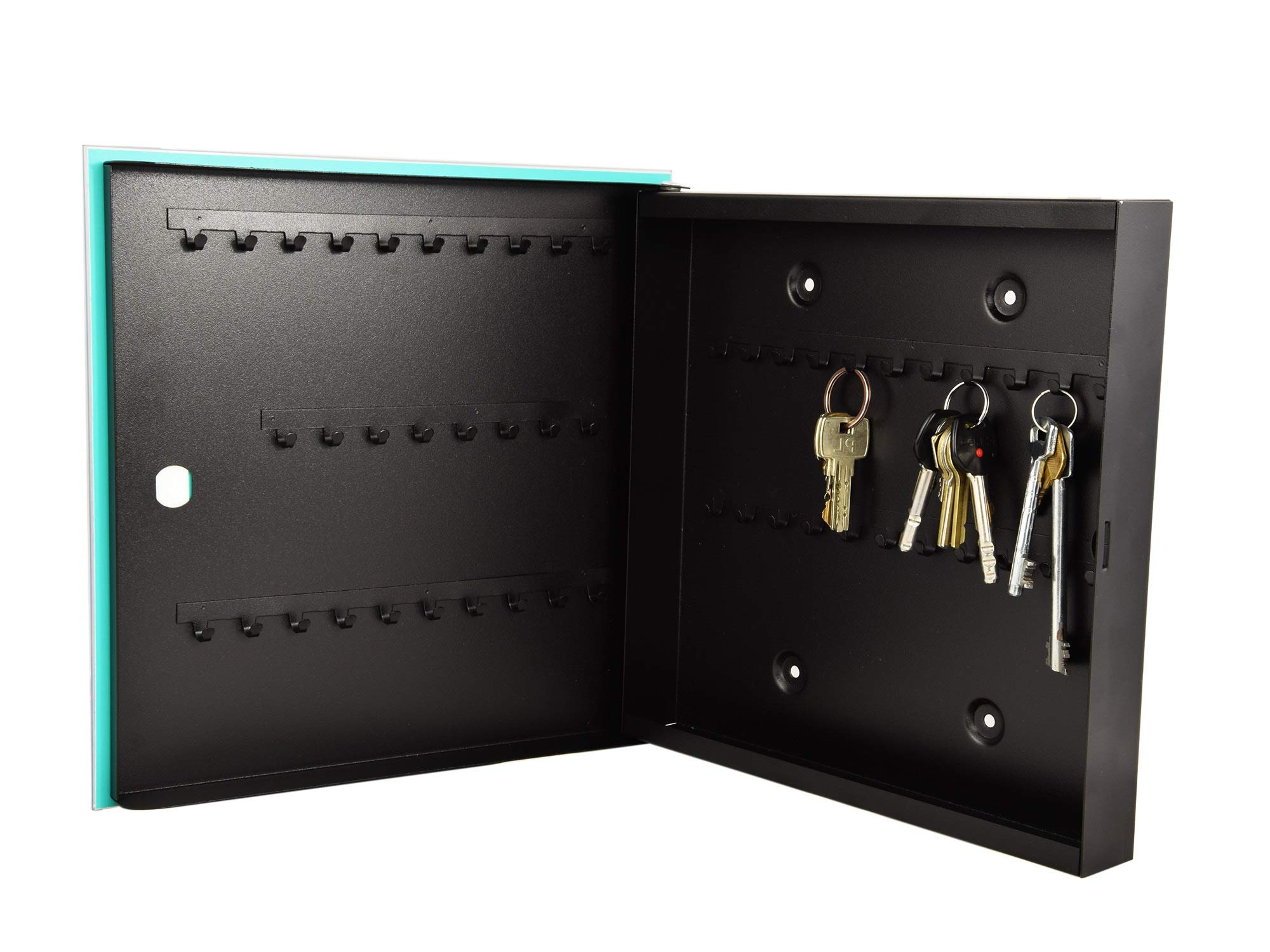 Modern Crystal Key Locker with Dry Erase Board - K10 Dead Love - Perfect for Home, Office & Dorm Organization & Message Display