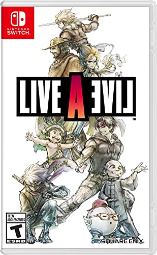 LIVE A LIVE - Nintendo Switch Game | JRPG Adventure | Epic Storyline | Perfect for Travel & Home Gaming