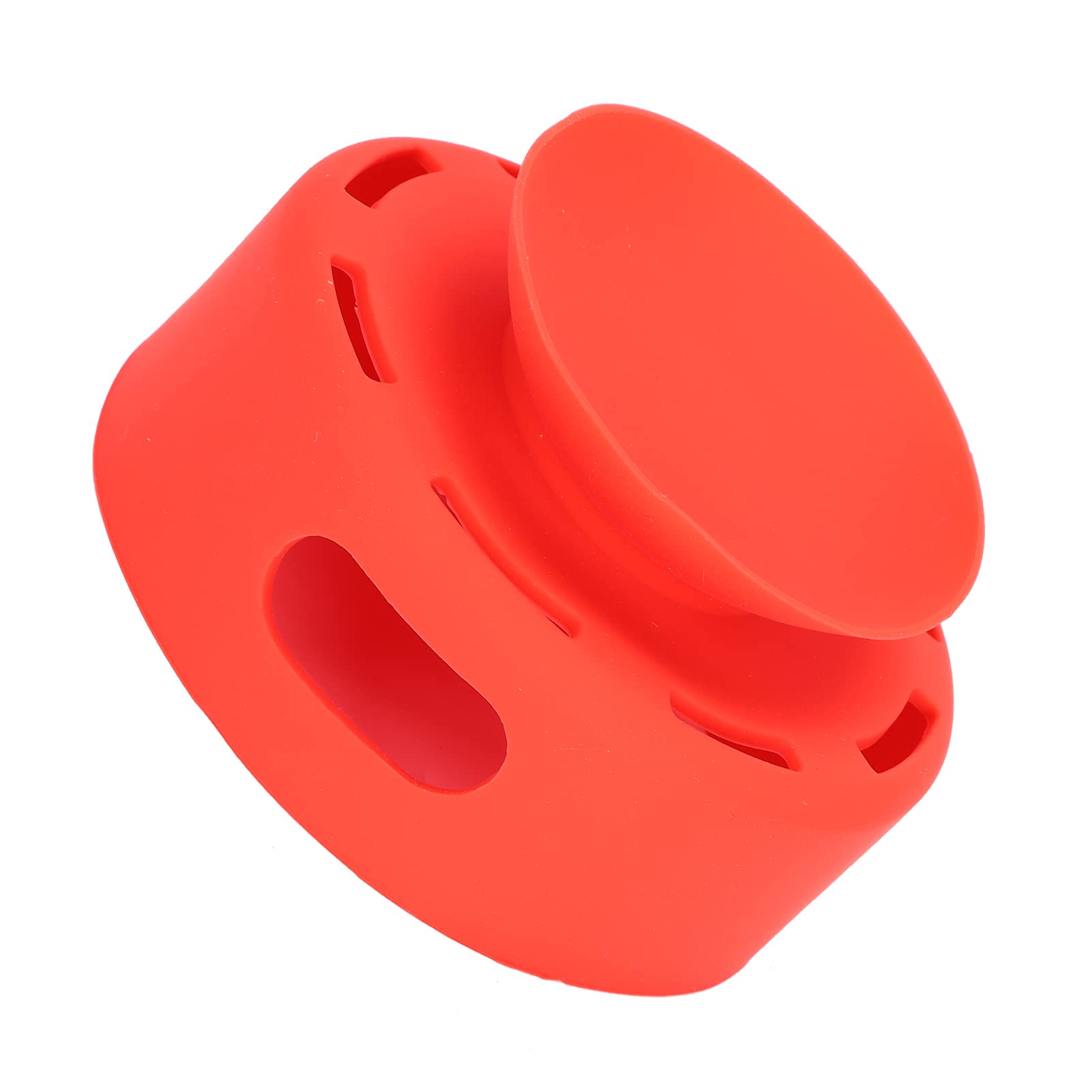 Ranvo Waterproof Speaker Case - Durable Protective Cover with Suction Cup Holder for Echo Dot 2 (Red) | Portable Travel Storage for Home, Outdoor & Beach Use