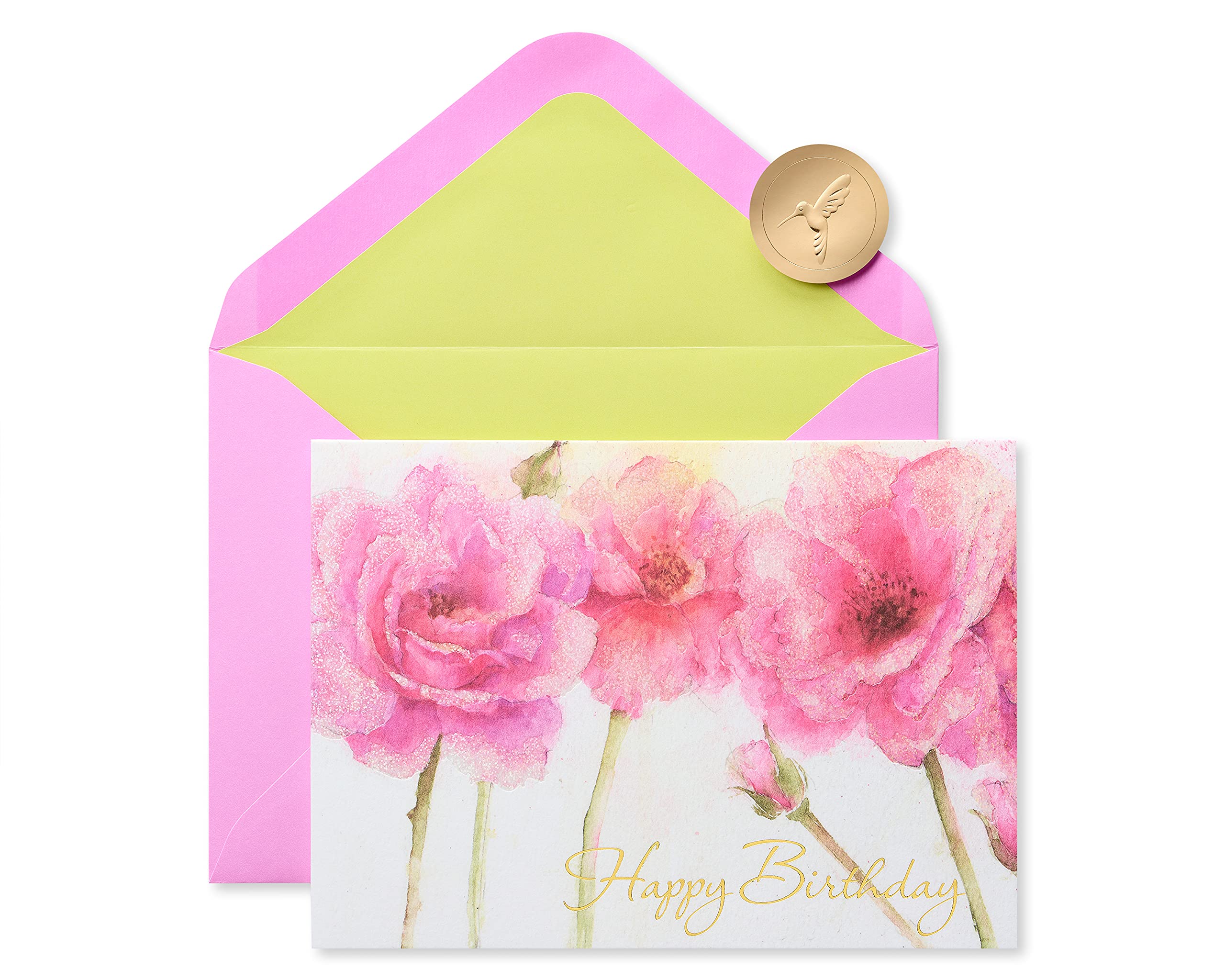 Eco-Friendly Papyrus Birthday Card - Glitter-Free & Handmade for a Thoughtful Celebration - Perfect for Anniversaries, Parties & Special Occasions