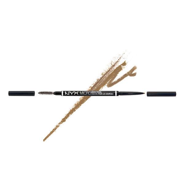NYX Professional Makeup Micro Brow Pencil - Ultra-Fine Tip Eyebrow Pencil for Precise Definition & Natural-Looking Brows - Waterproof & Long-Lasting - Perfect for Everyday Makeup & Professional Looks
