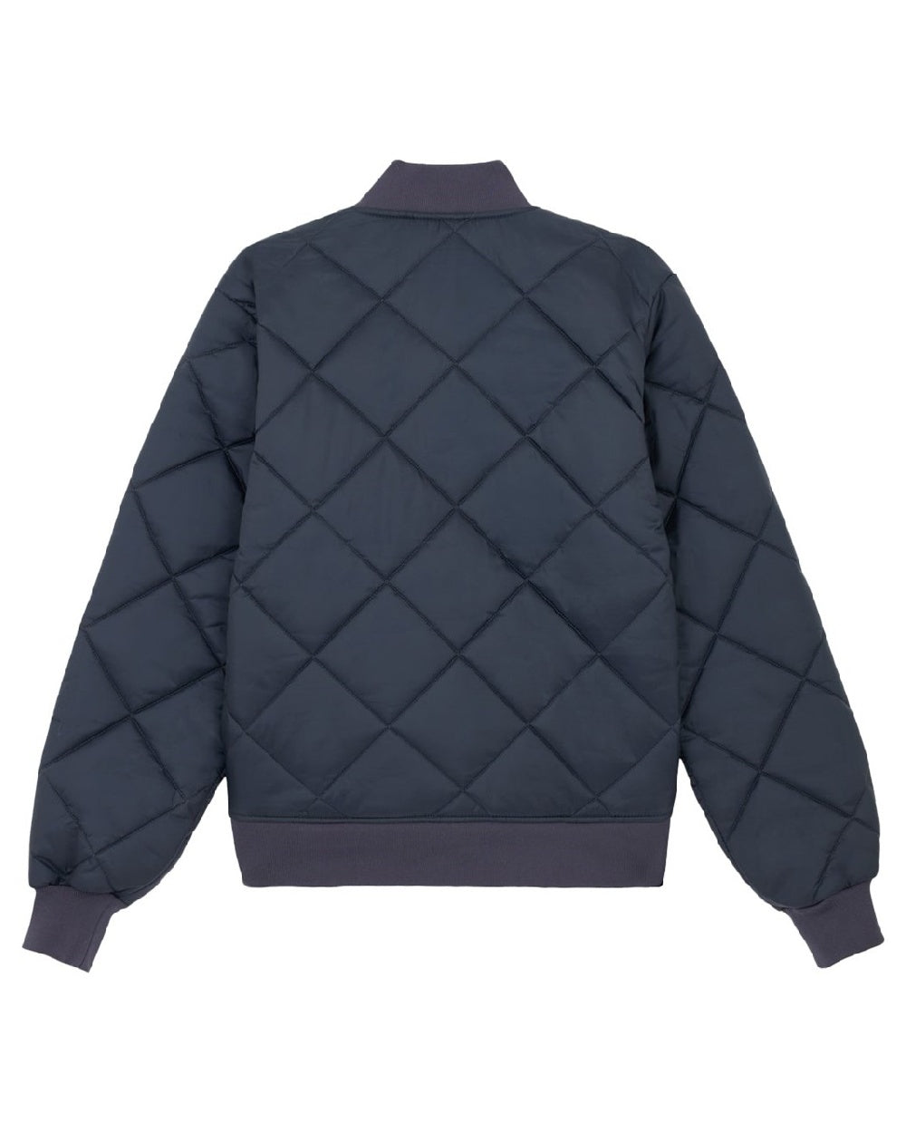 Dickies Men's Diamond Quilted Nylon Jacket - Lightweight Water-Resistant Work Jacket for Outdoor, Construction & Casual Wear