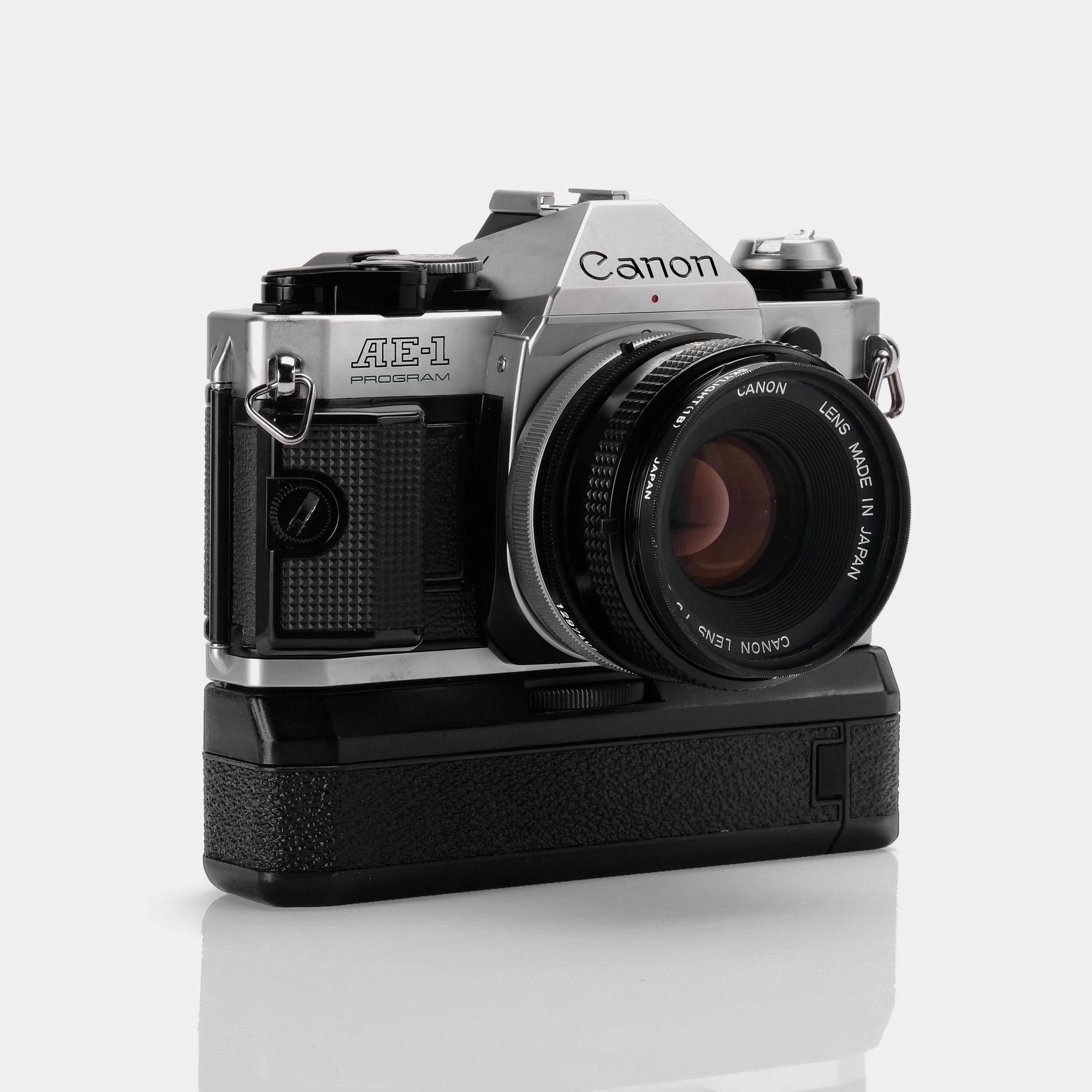 Canon AE-1 Program SLR 35mm Film Camera with 50mm Lens - Vintage 35mm Film Camera for Photography Enthusiasts - Perfect for Street Photography, Travel & Film Photography Projects