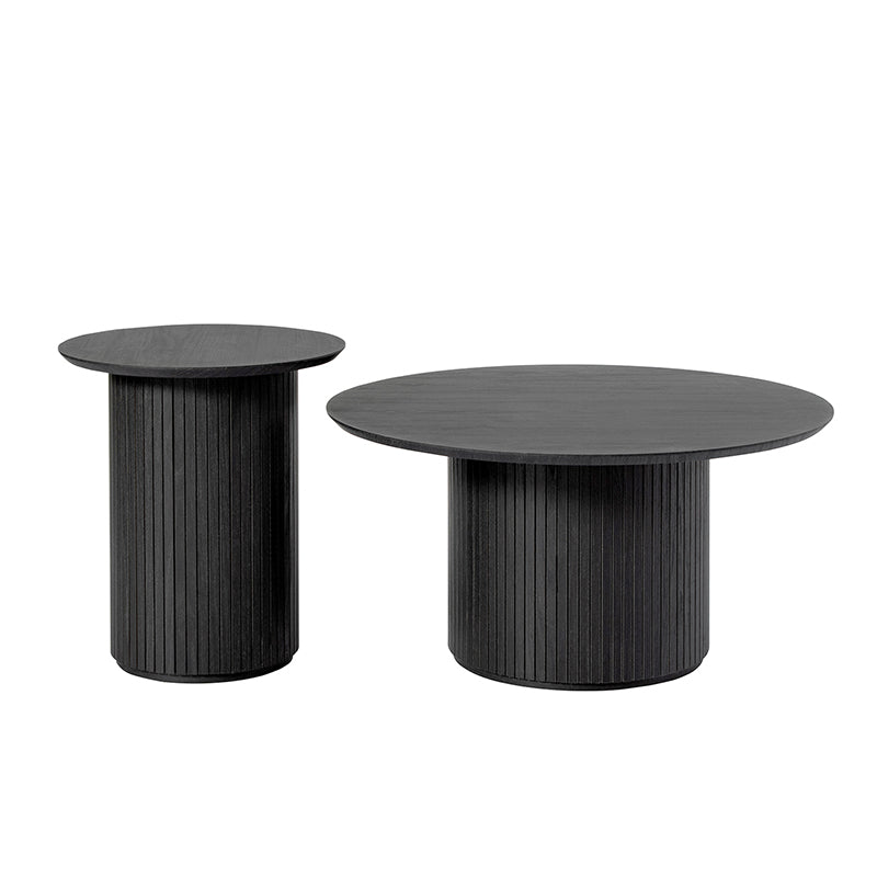 Modern Nesting Coffee Table Set - 2-Piece or 3-Piece Optional - Space-Saving Living Room Furniture for Small Spaces, Apartments & Home Decor