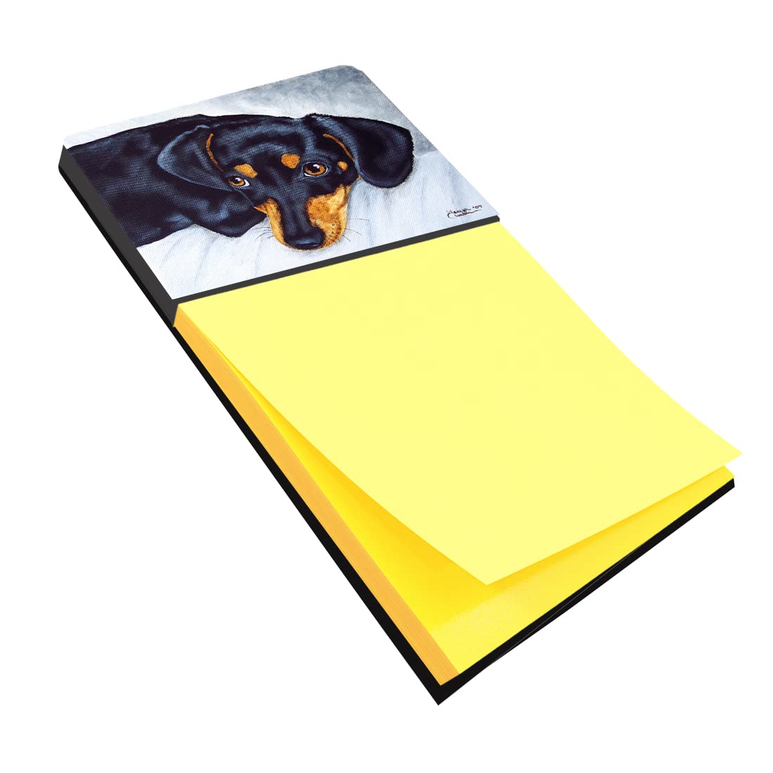 Caroline's Treasures Multicolor Desk Artwork Notepad Holder (AMB1079SN) - Perfect for Office, Home & School Organization