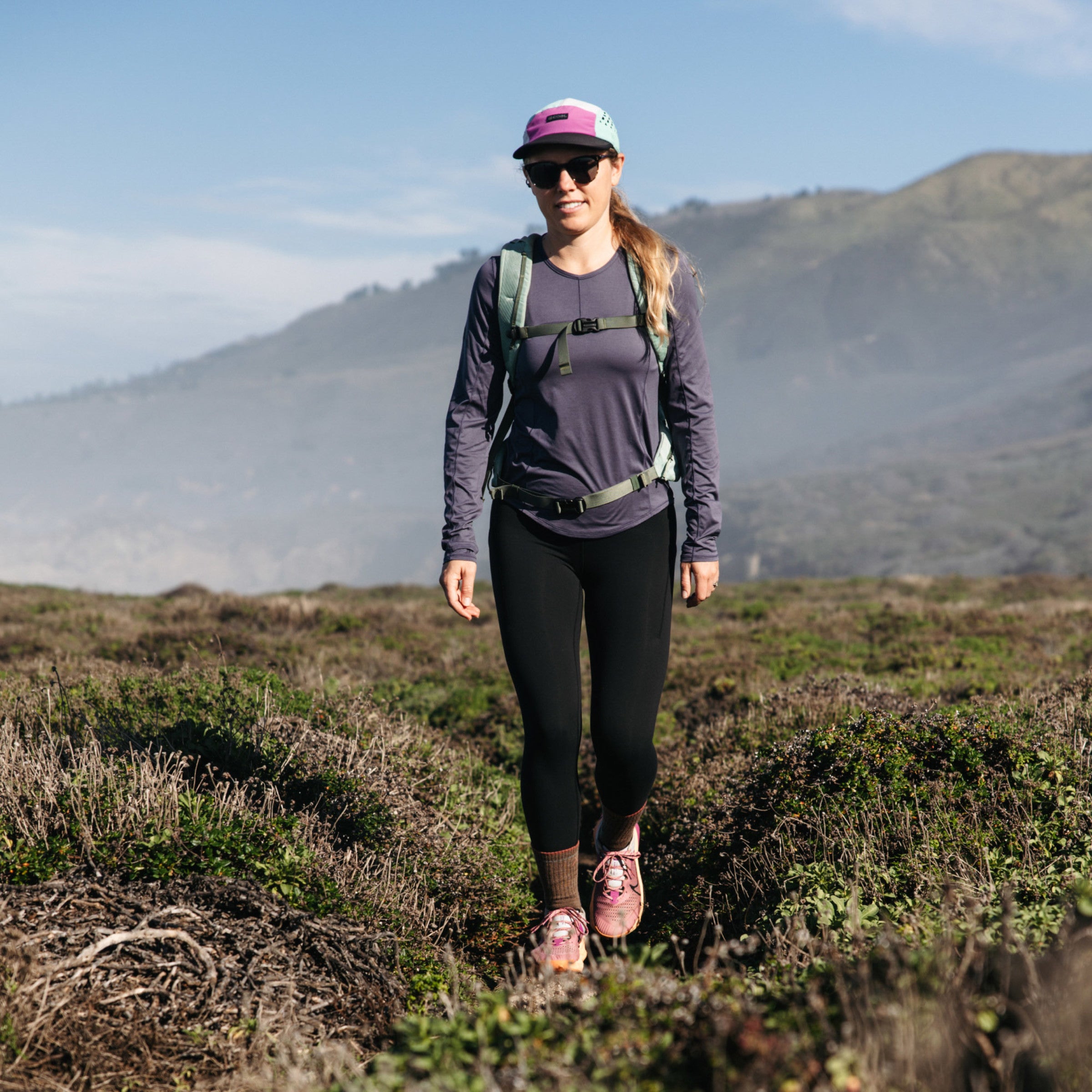 Women's Midweight Micro Crew Socks 2-Pack - Soft & Breathable Cotton Blend for Everyday Comfort - Perfect for Running, Hiking & Casual Wear