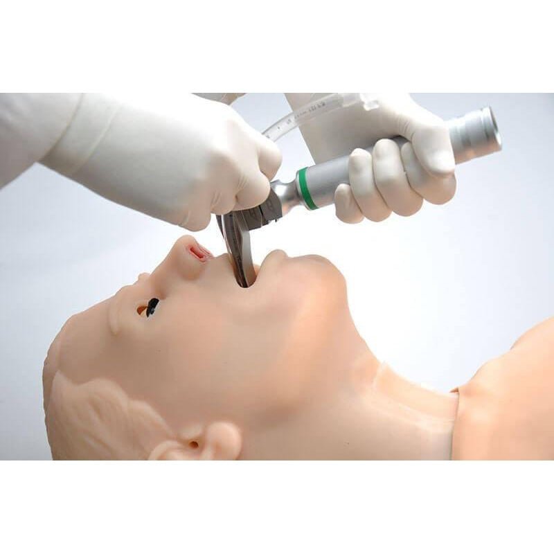 HAL® Adult Multipurpose Airway and CPR Training Manikin - Realistic Medical Simulation for First Aid, Emergency Response & CPR Certification Classes - Perfect for Healthcare Professionals, EMTs & First Responders