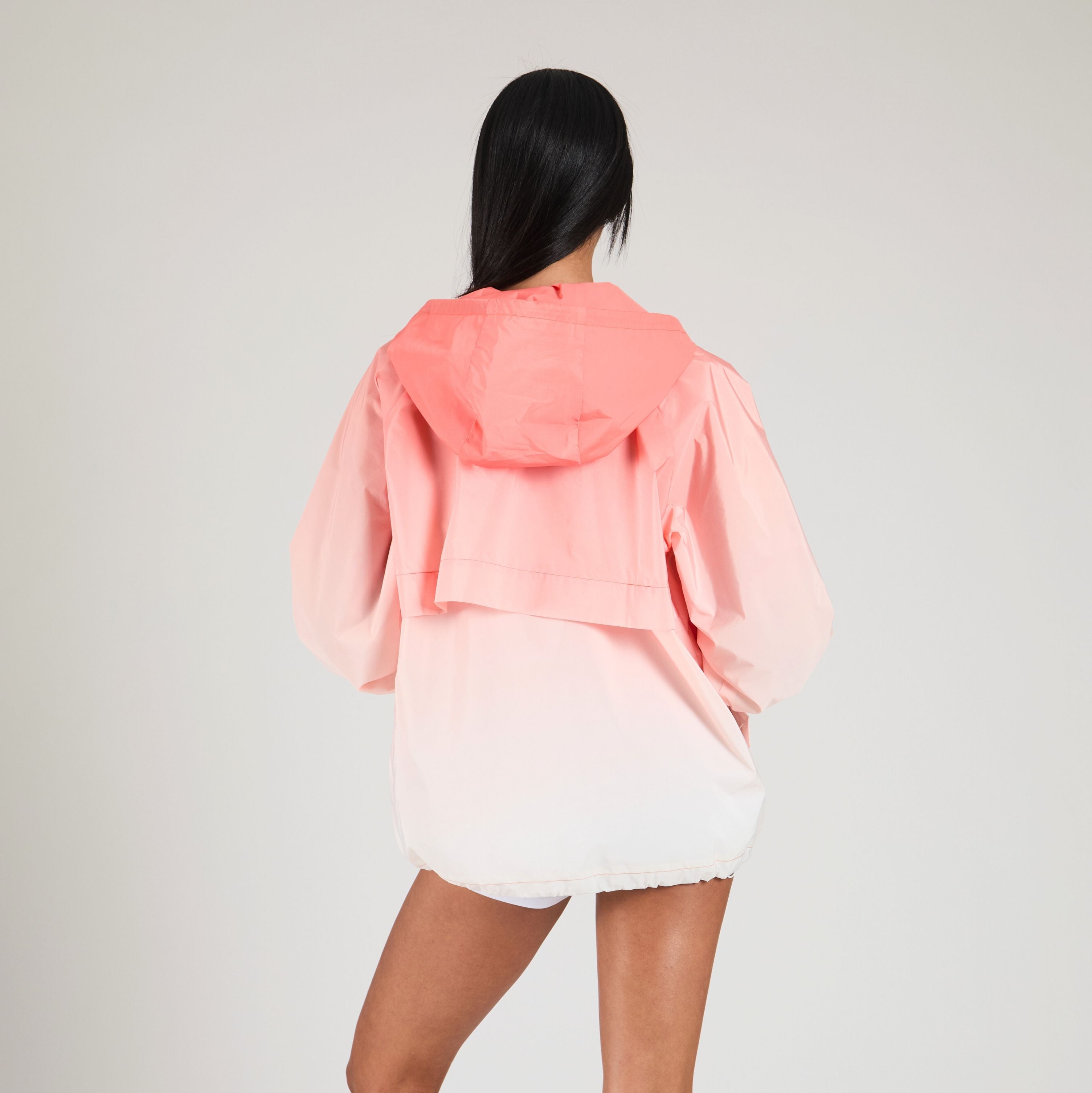 Morgan Oversized Lightweight Jacket for Women - Waterproof Windbreaker with Hood - Perfect for Hiking, Travel & Outdoor Activities