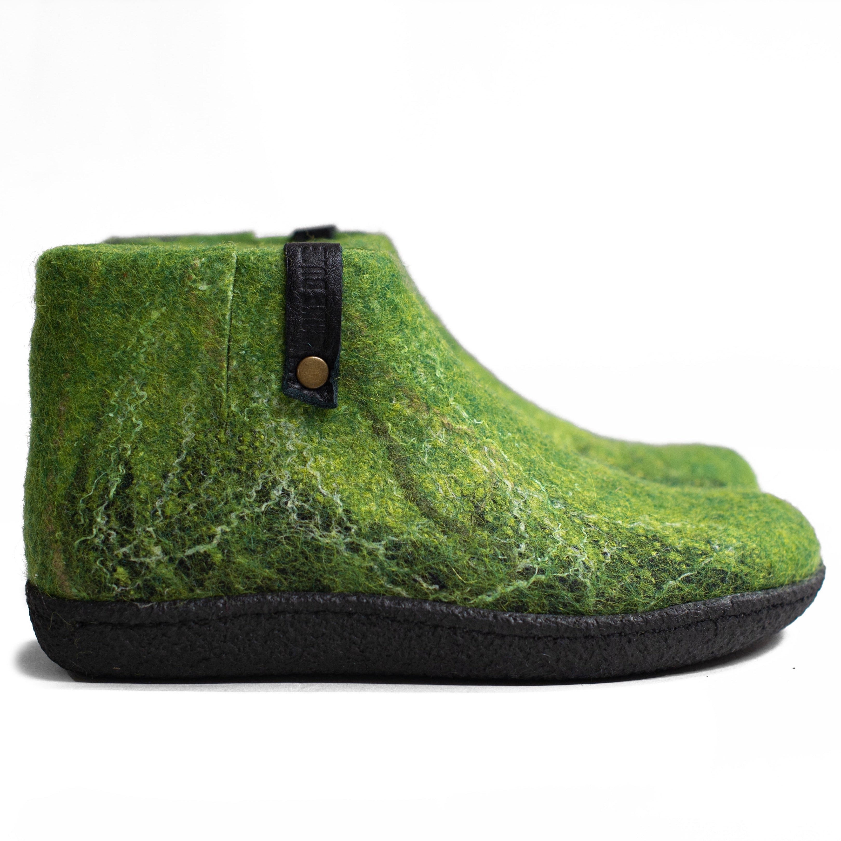 Women's WOOBOOTS Green Grass Waterproof Winter Boots - Warm Snow Boots for Women, Slip Resistant Outdoor Hiking Shoes - Perfect for Snowy Days, Hiking & Winter Fashion
