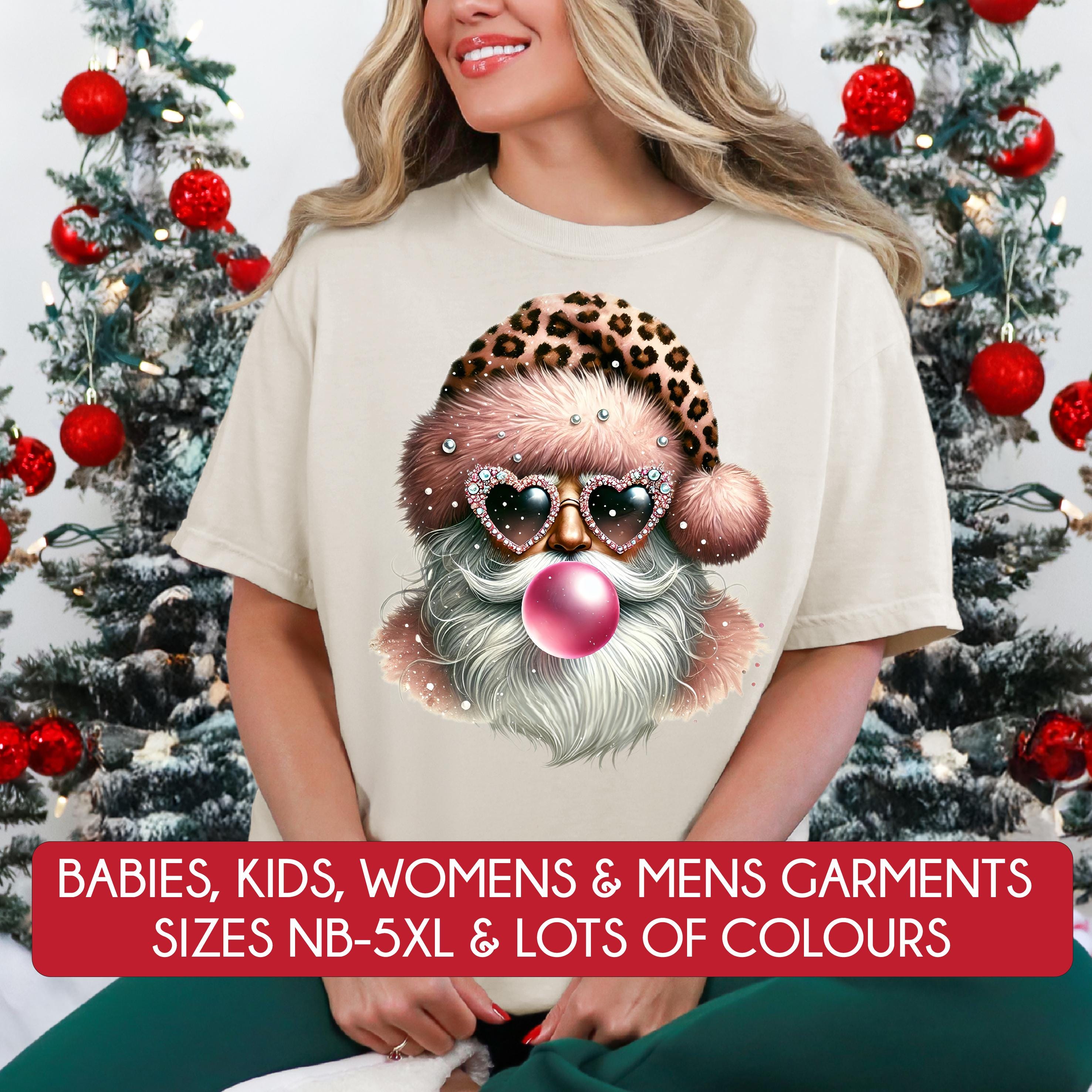 Retro Santa Christmas T-Shirt for Men & Women - Vintage Holiday Graphic Tee - Perfect for Xmas Parties, Gifts & Festive Outfits